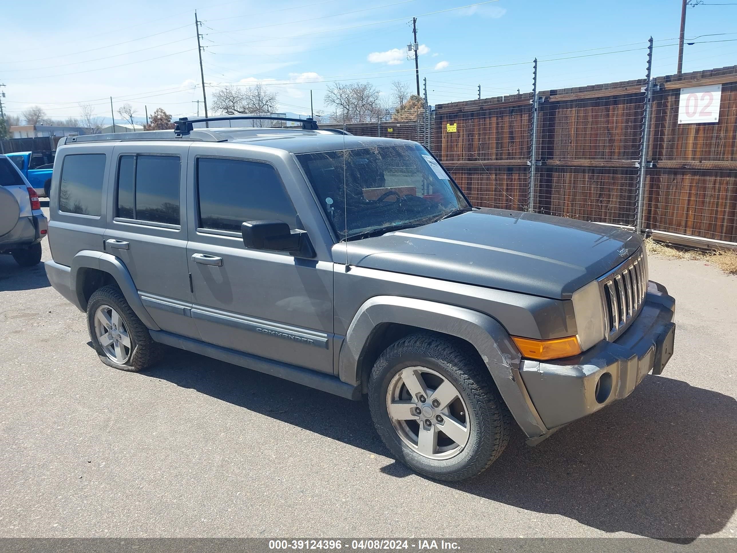 JEEP COMMANDER 2007 1j8hg48k27c697670