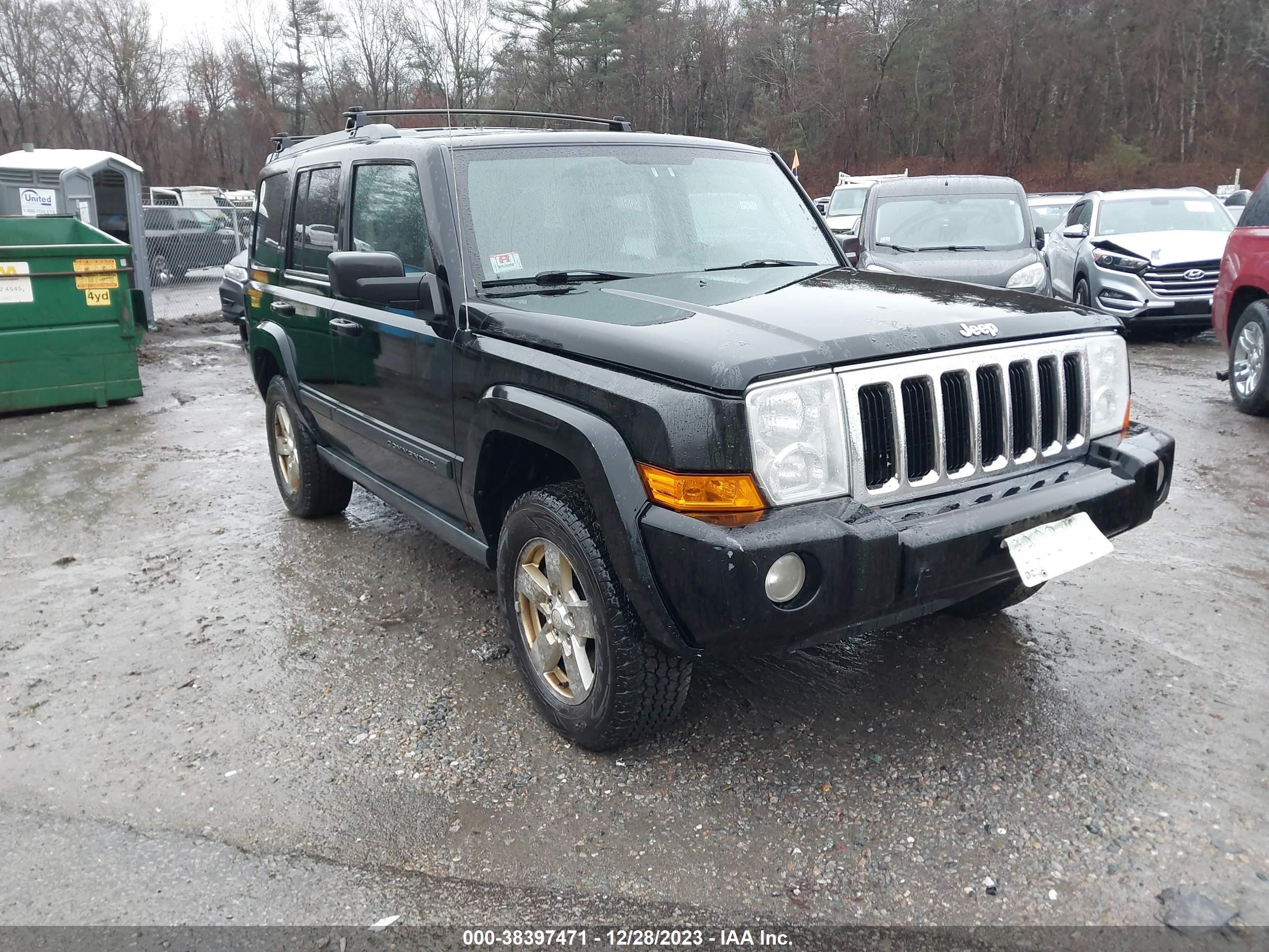 JEEP COMMANDER 2007 1j8hg48k37c584763