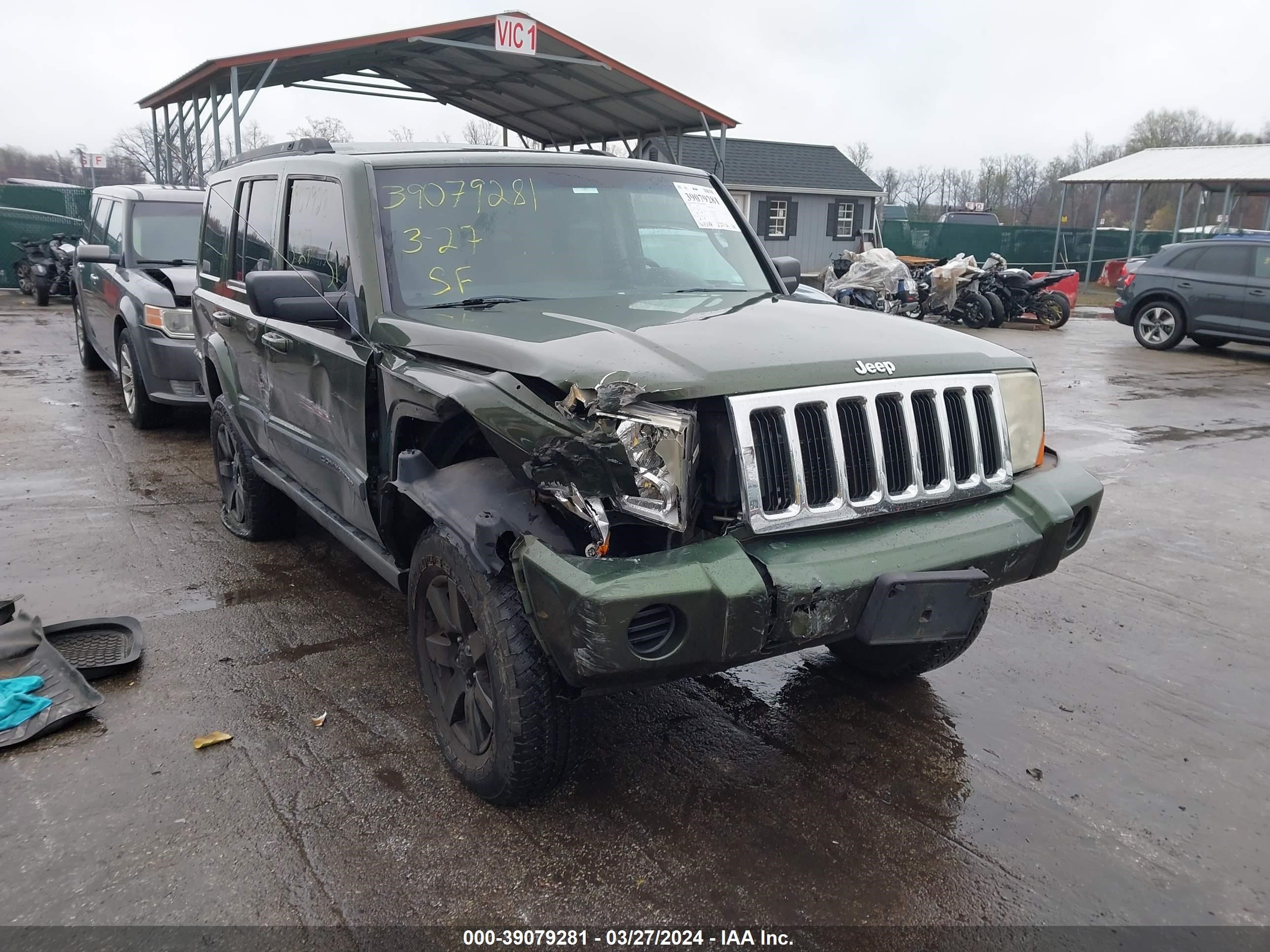 JEEP COMMANDER 2007 1j8hg48k37c612125