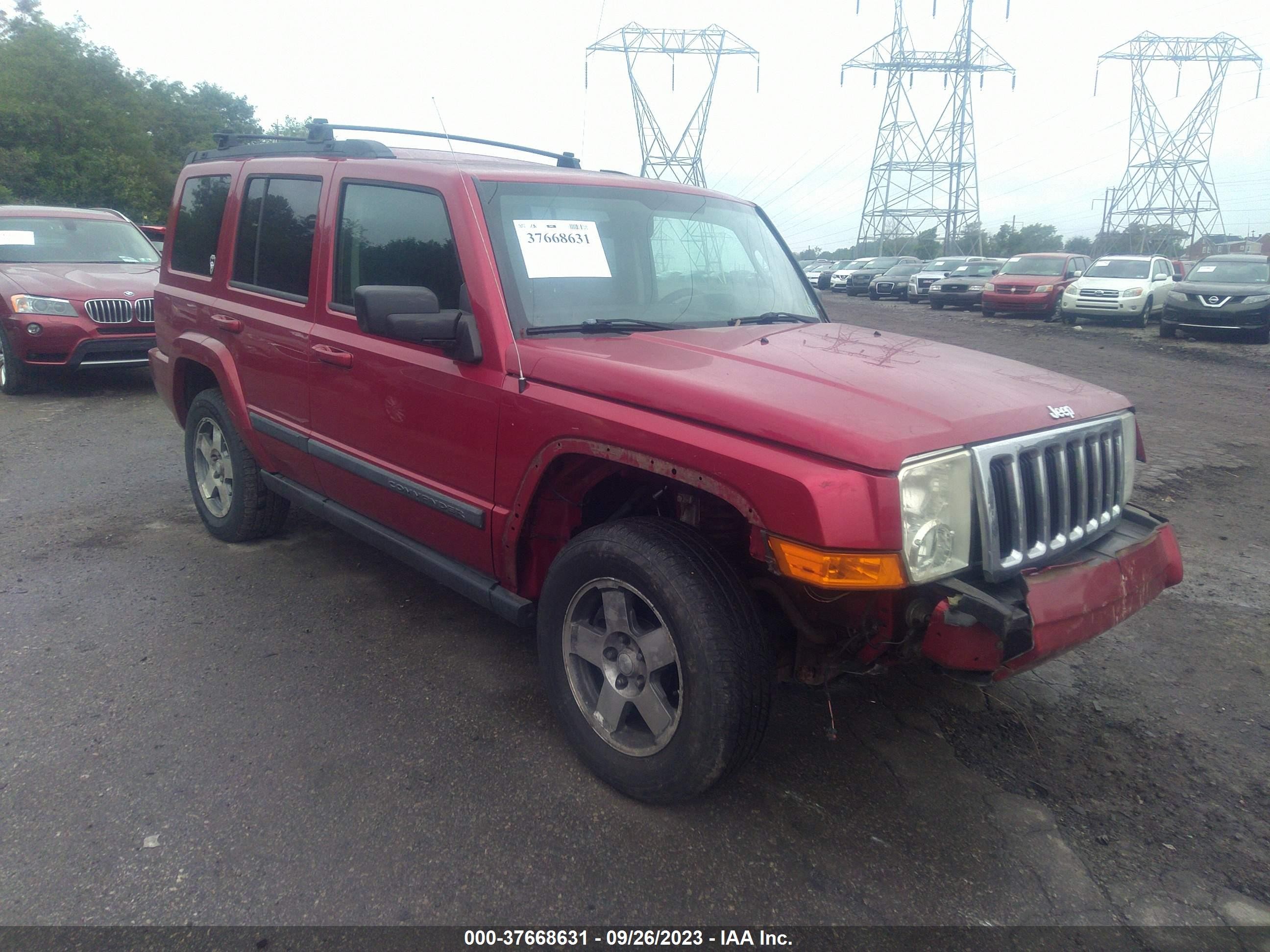 JEEP COMMANDER 2009 1j8hg48k39c553936