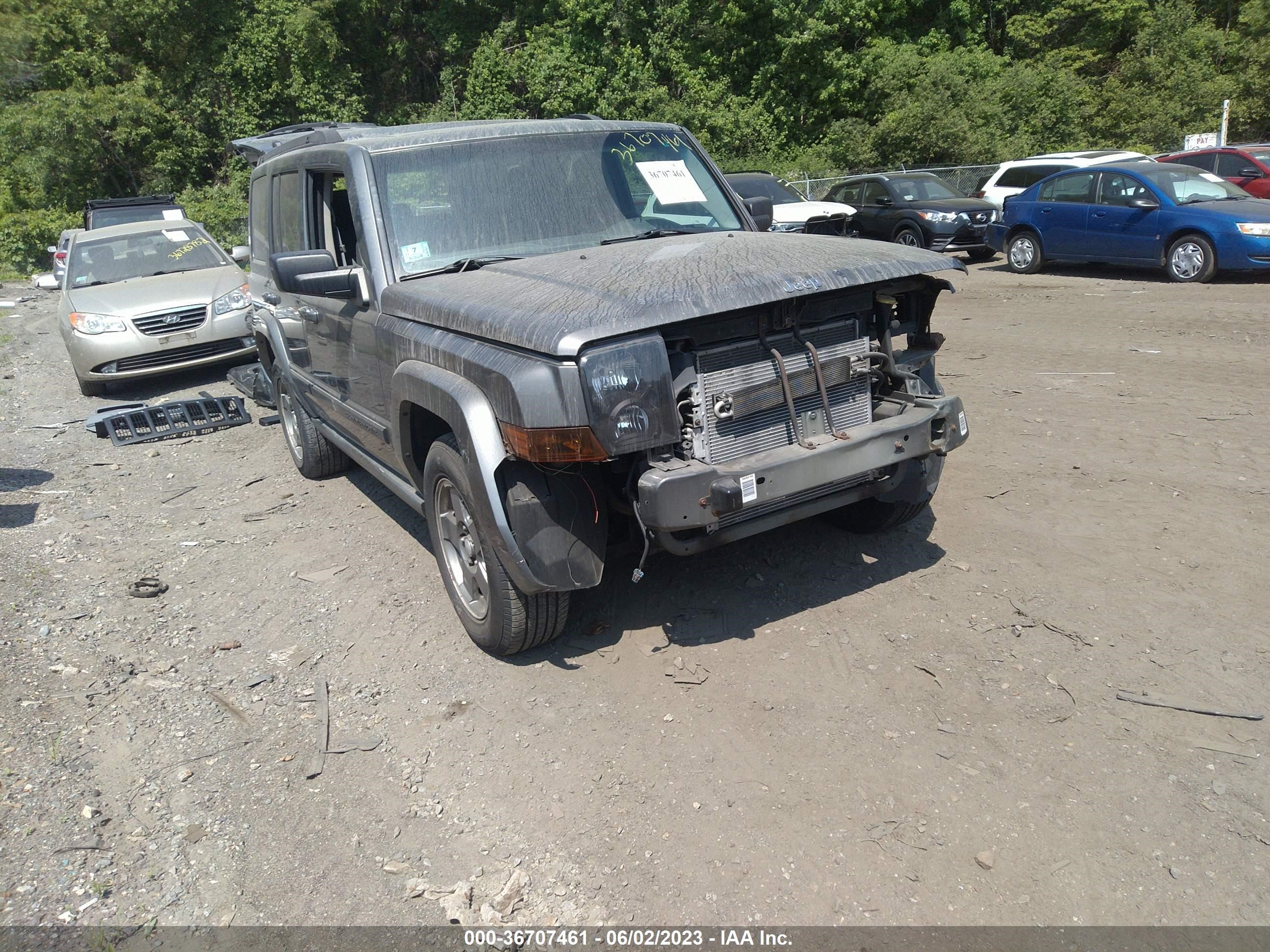 JEEP COMMANDER 2007 1j8hg48k67c644227