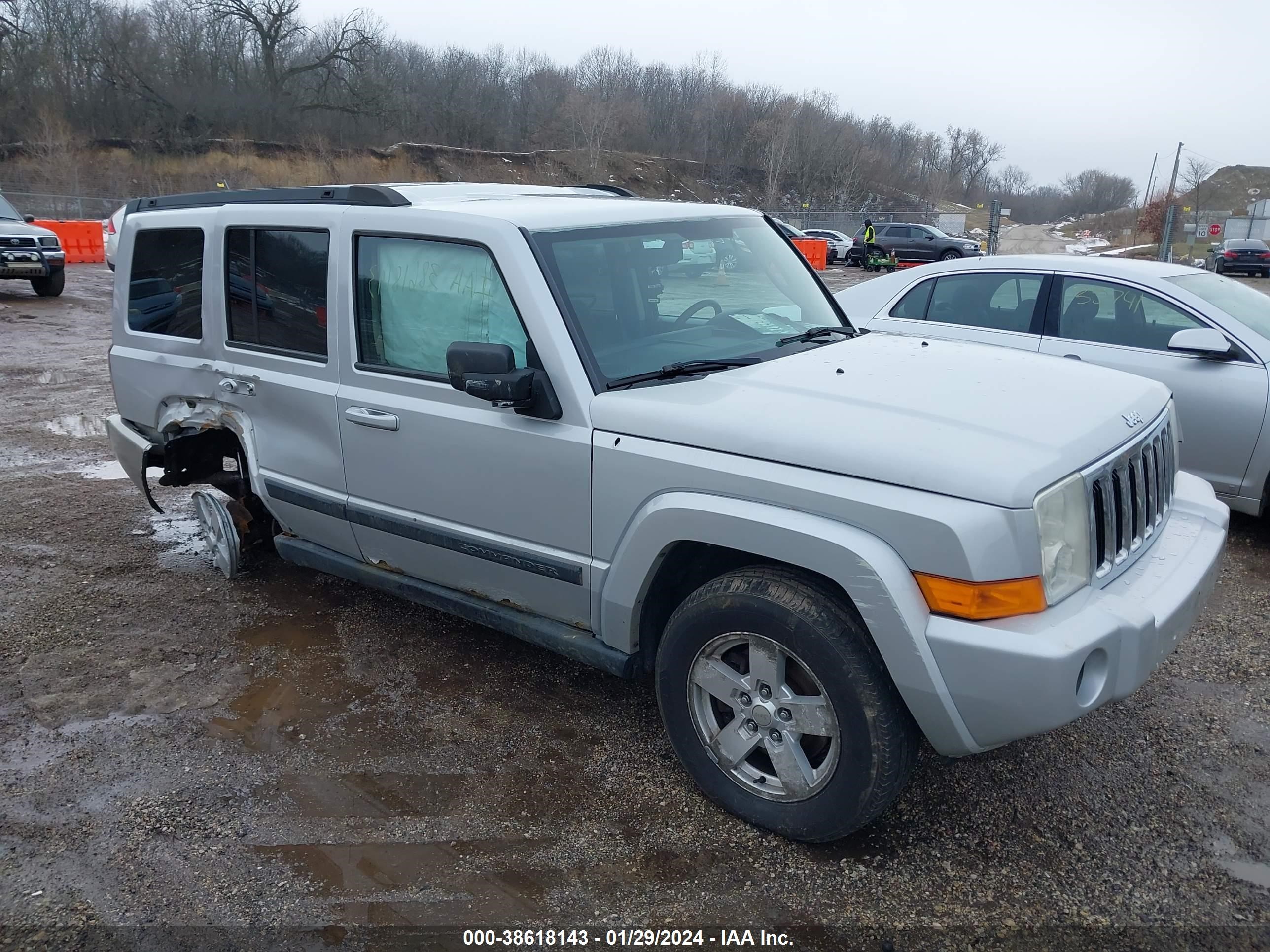 JEEP COMMANDER 2007 1j8hg48k87c621063