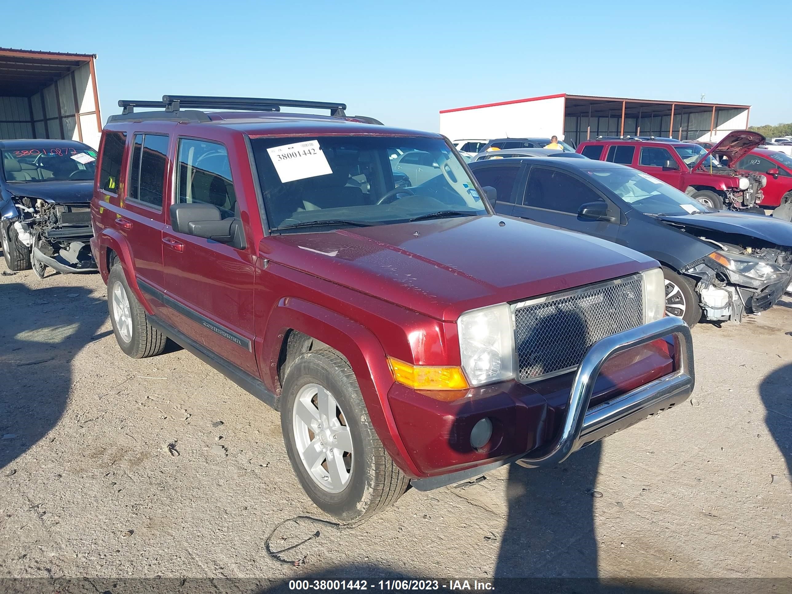 JEEP COMMANDER 2007 1j8hg48k97c654704