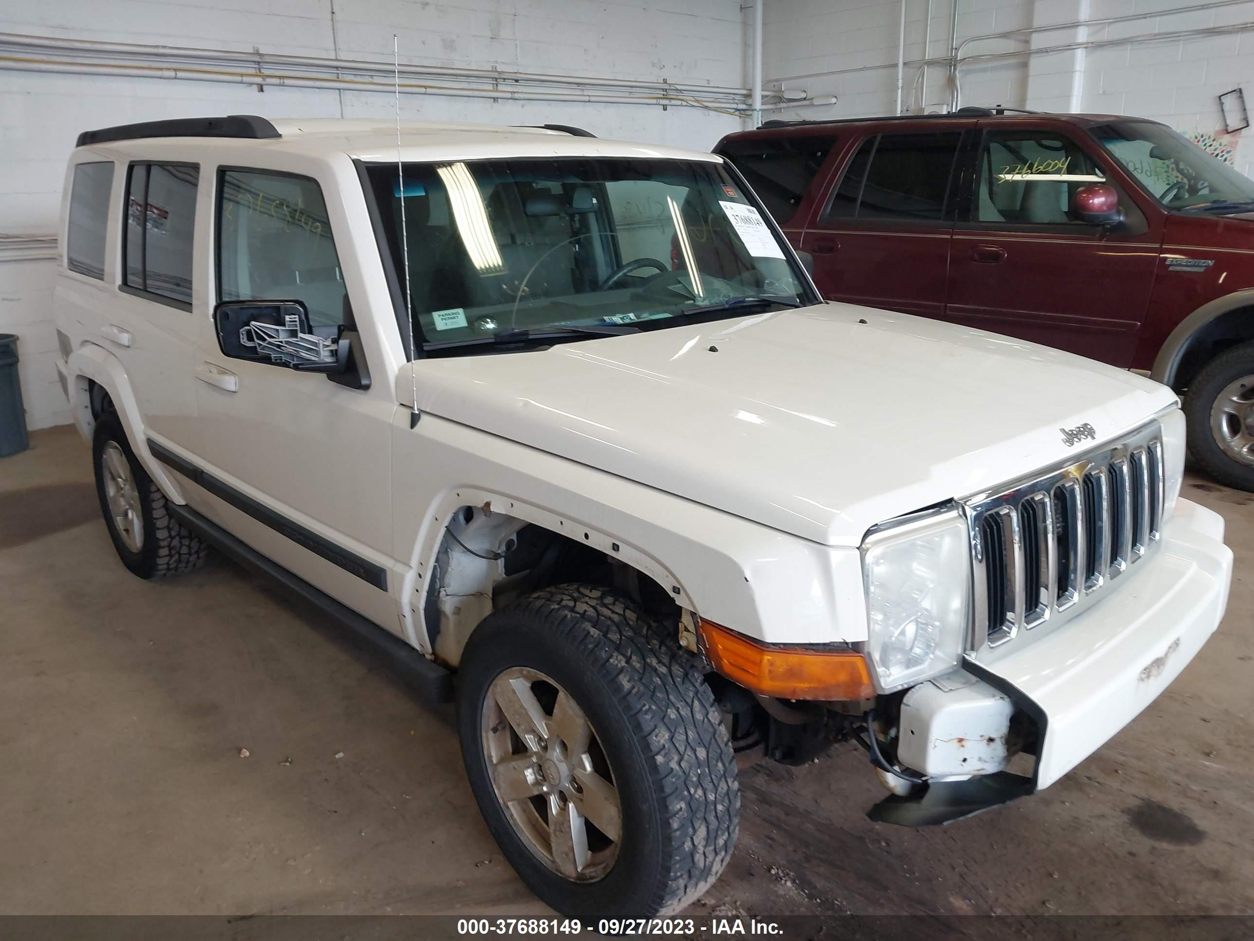 JEEP COMMANDER 2007 1j8hg48kx7c633909