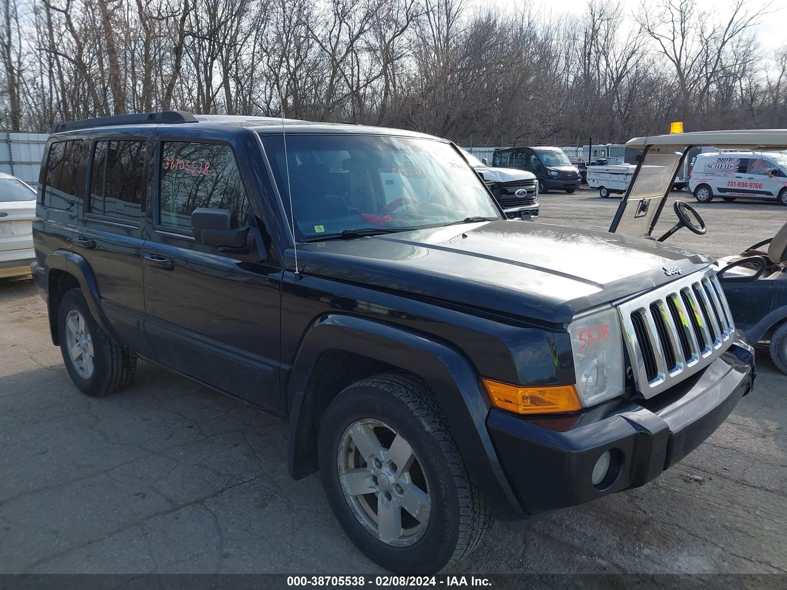 JEEP COMMANDER 2008 1j8hg48kx8c191523