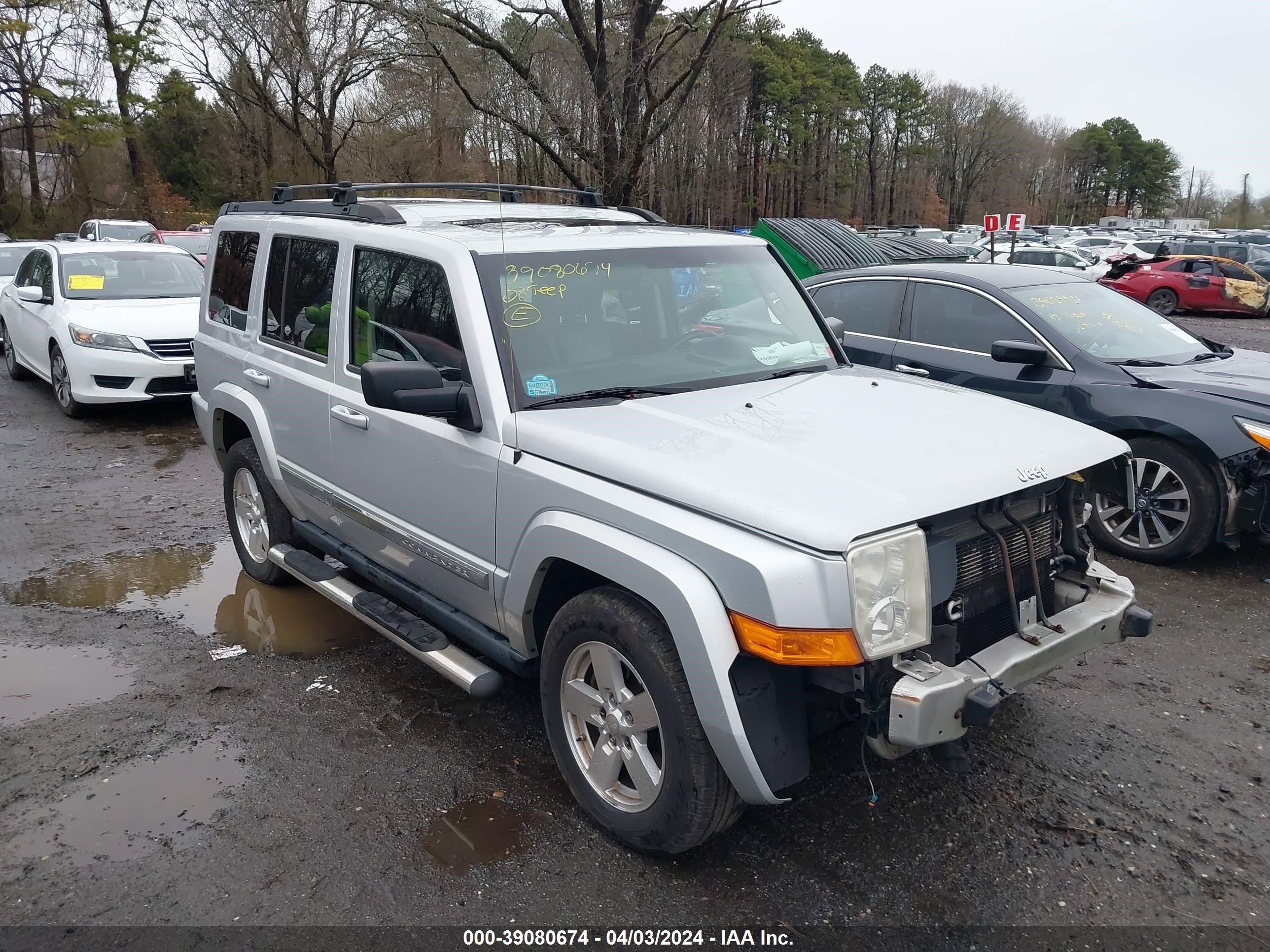 JEEP COMMANDER 2008 1j8hg48n78c151295