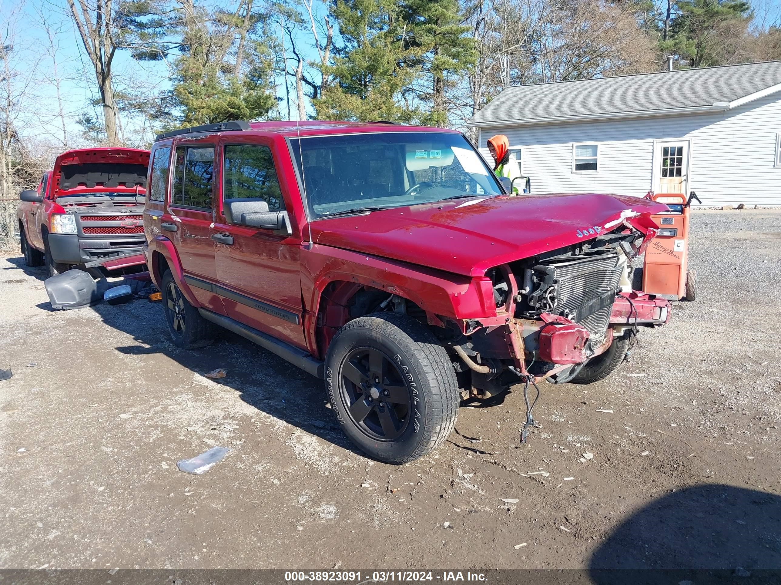 JEEP COMMANDER 2006 1j8hg48nx6c151532