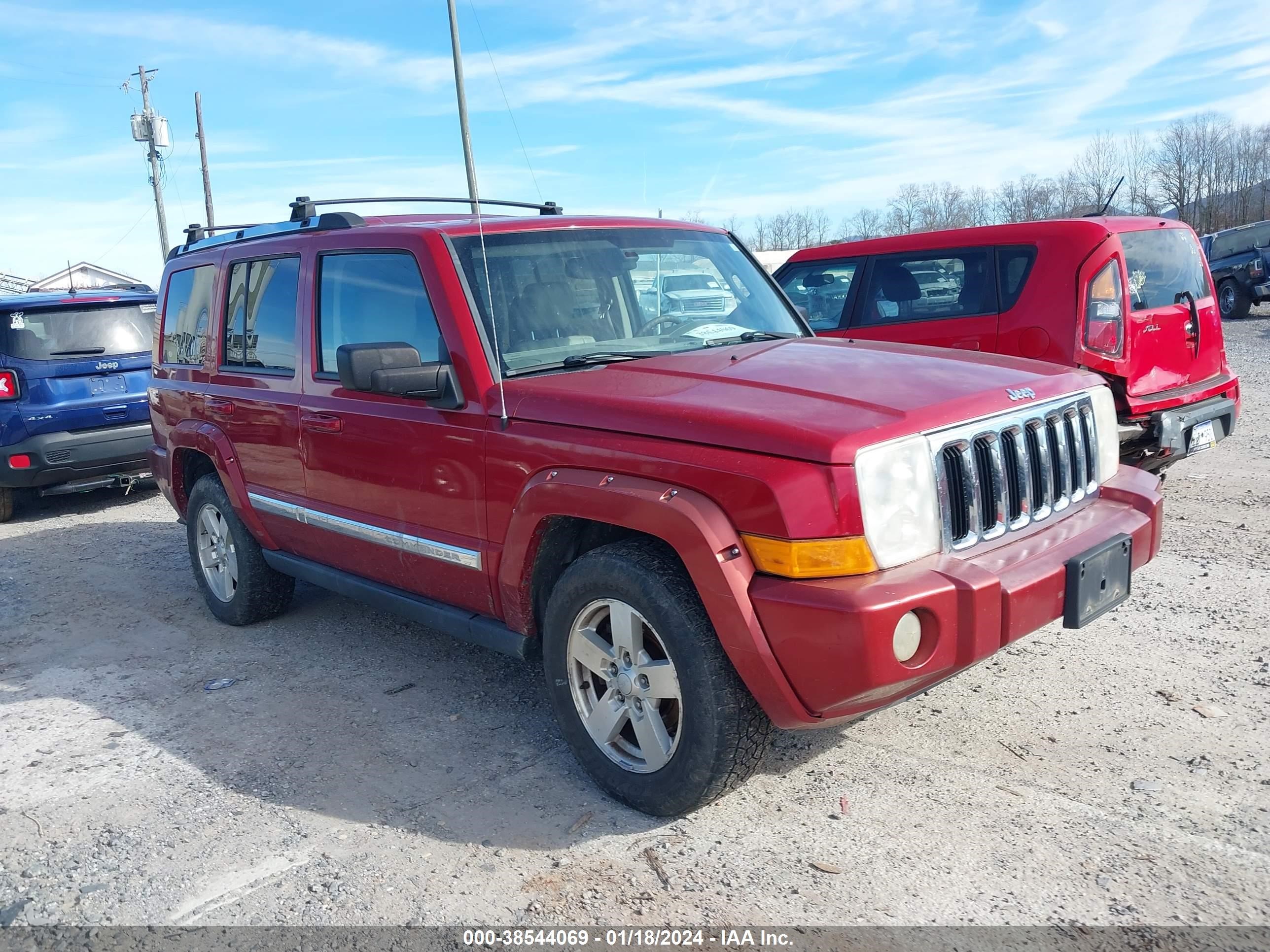 JEEP COMMANDER 2006 1j8hg58236c219147