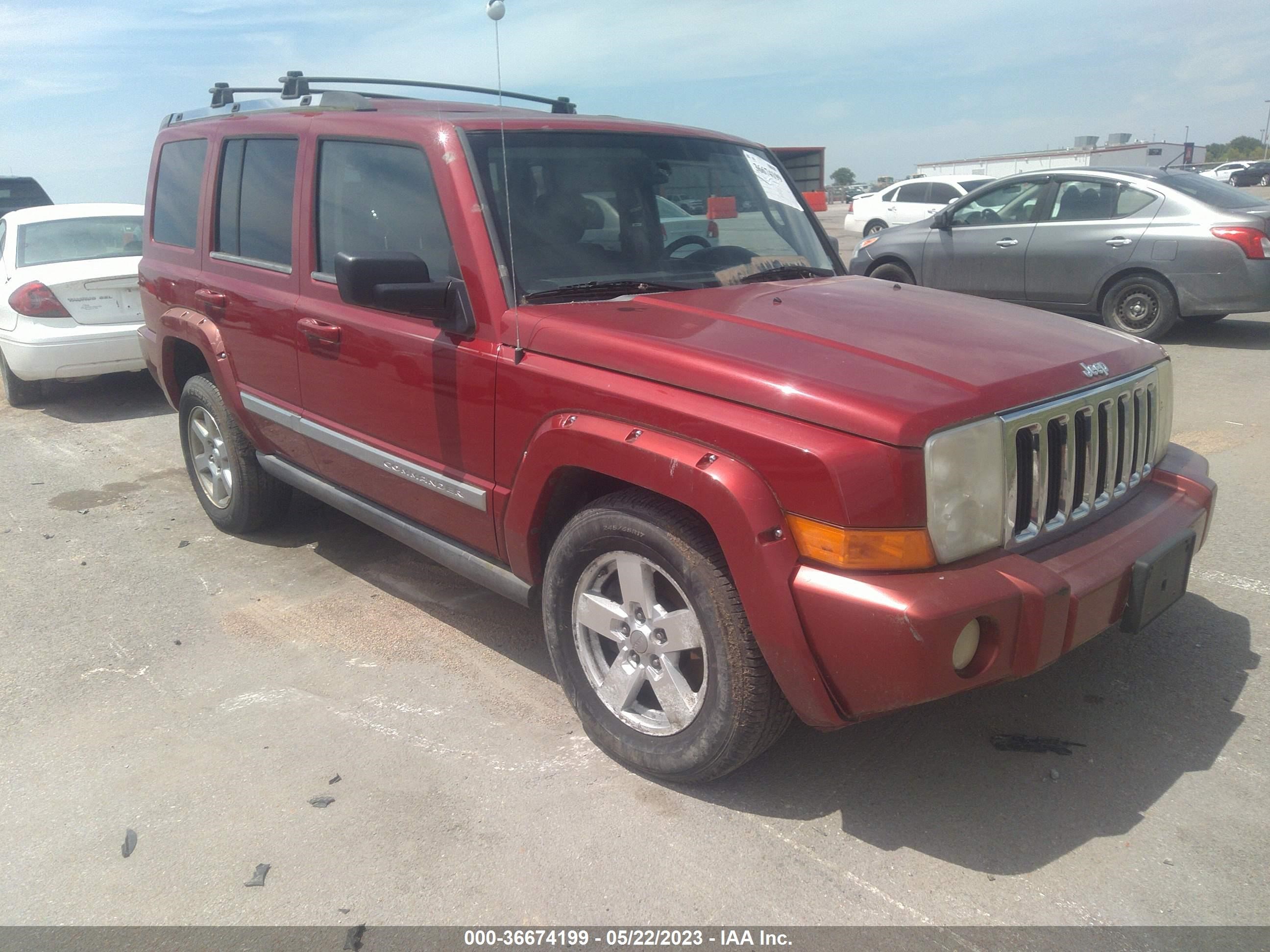 JEEP COMMANDER 2006 1j8hg58256c122919