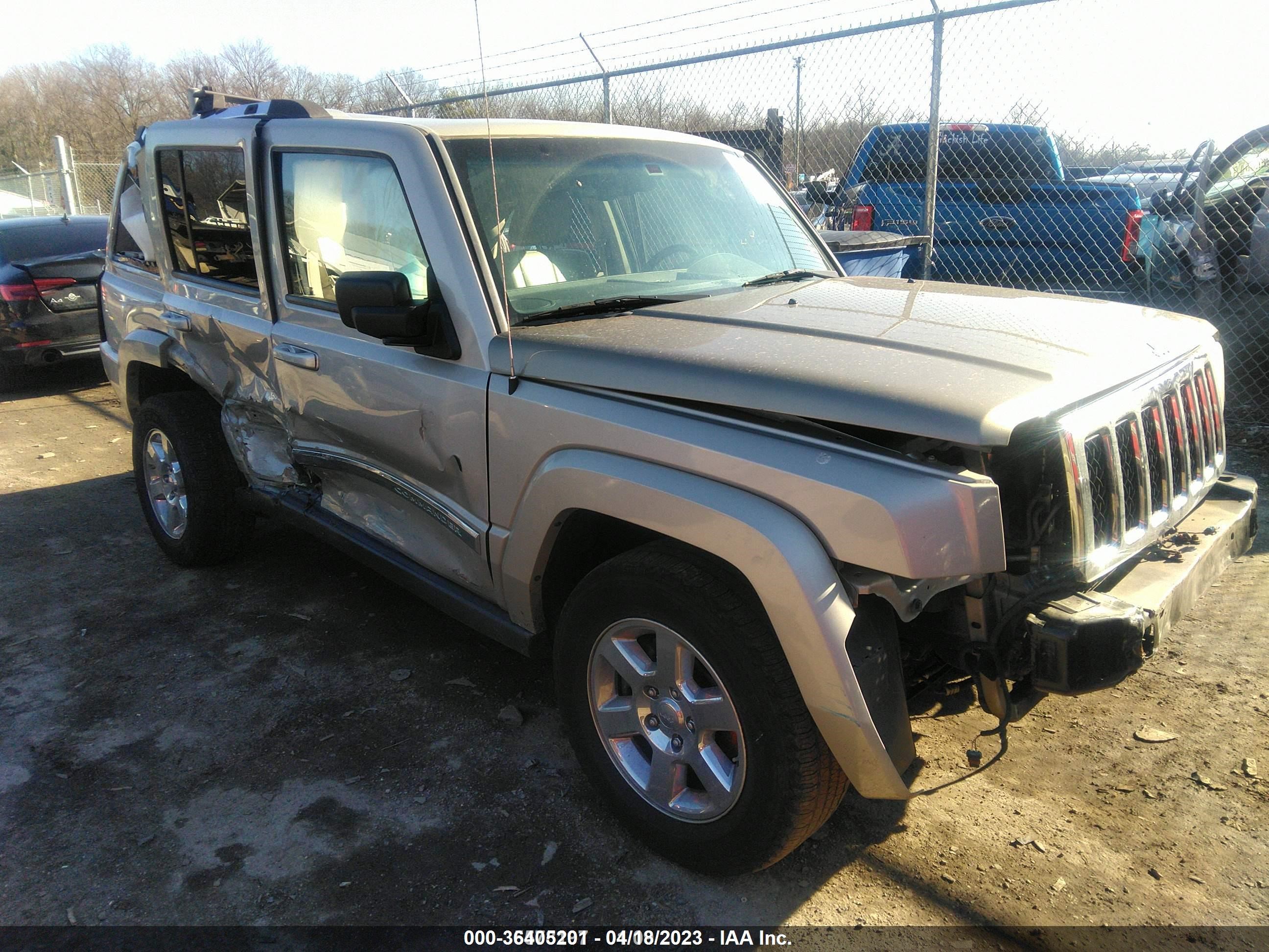 JEEP COMMANDER 2007 1j8hg58267c648154