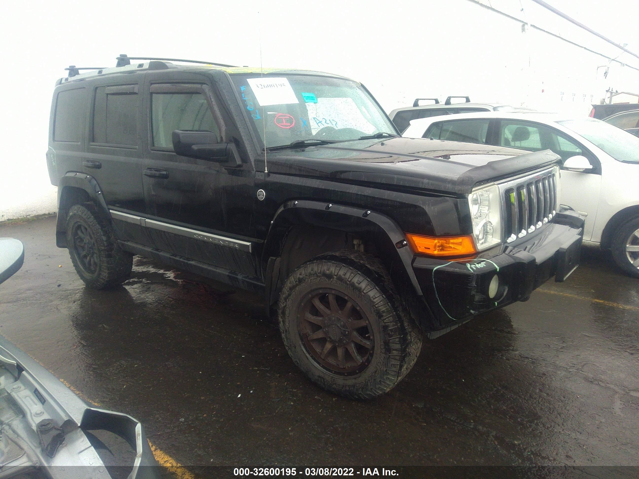 JEEP COMMANDER 2006 1j8hg582x6c122320