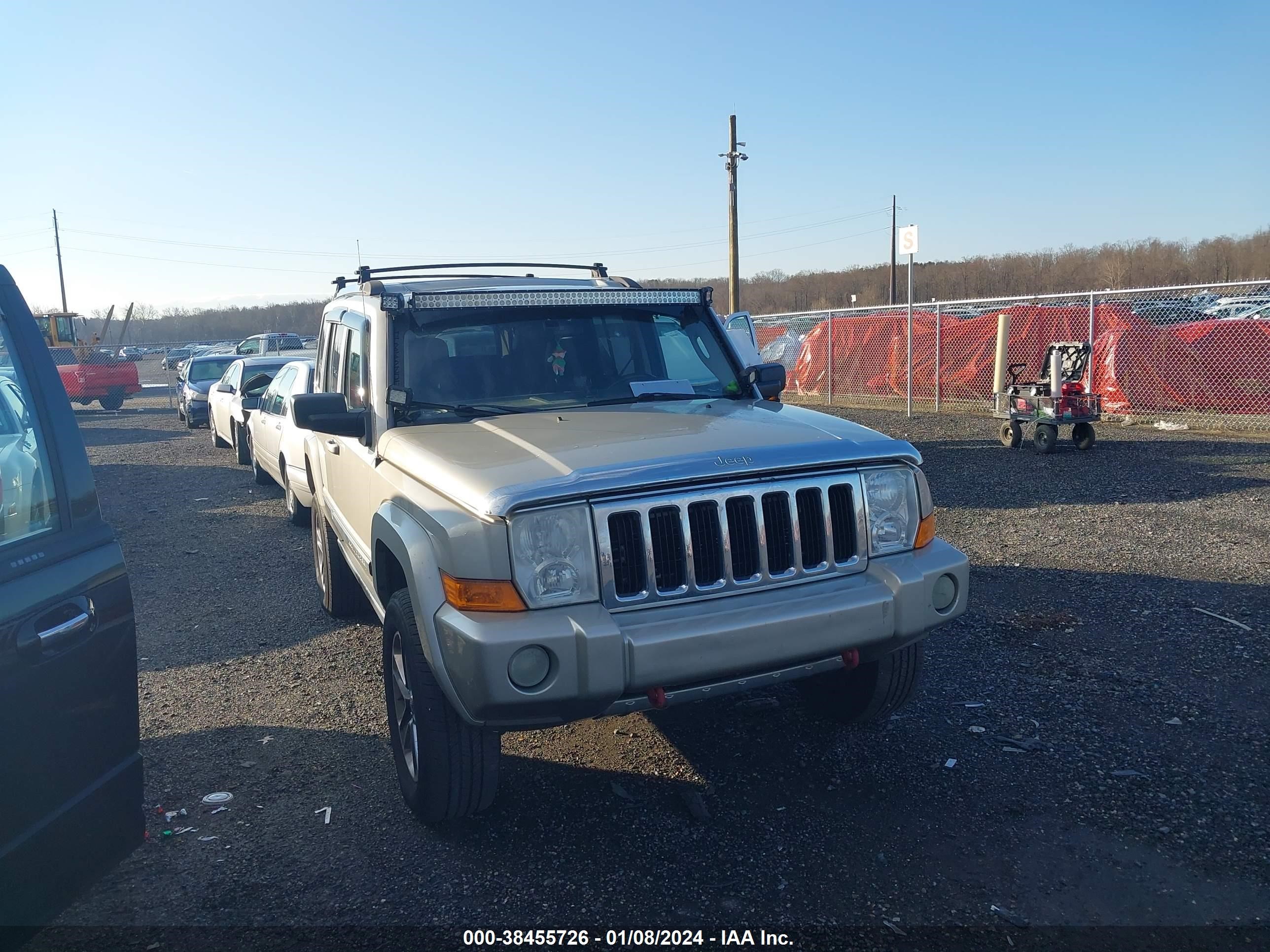 JEEP COMMANDER 2008 1j8hg58n28c155809