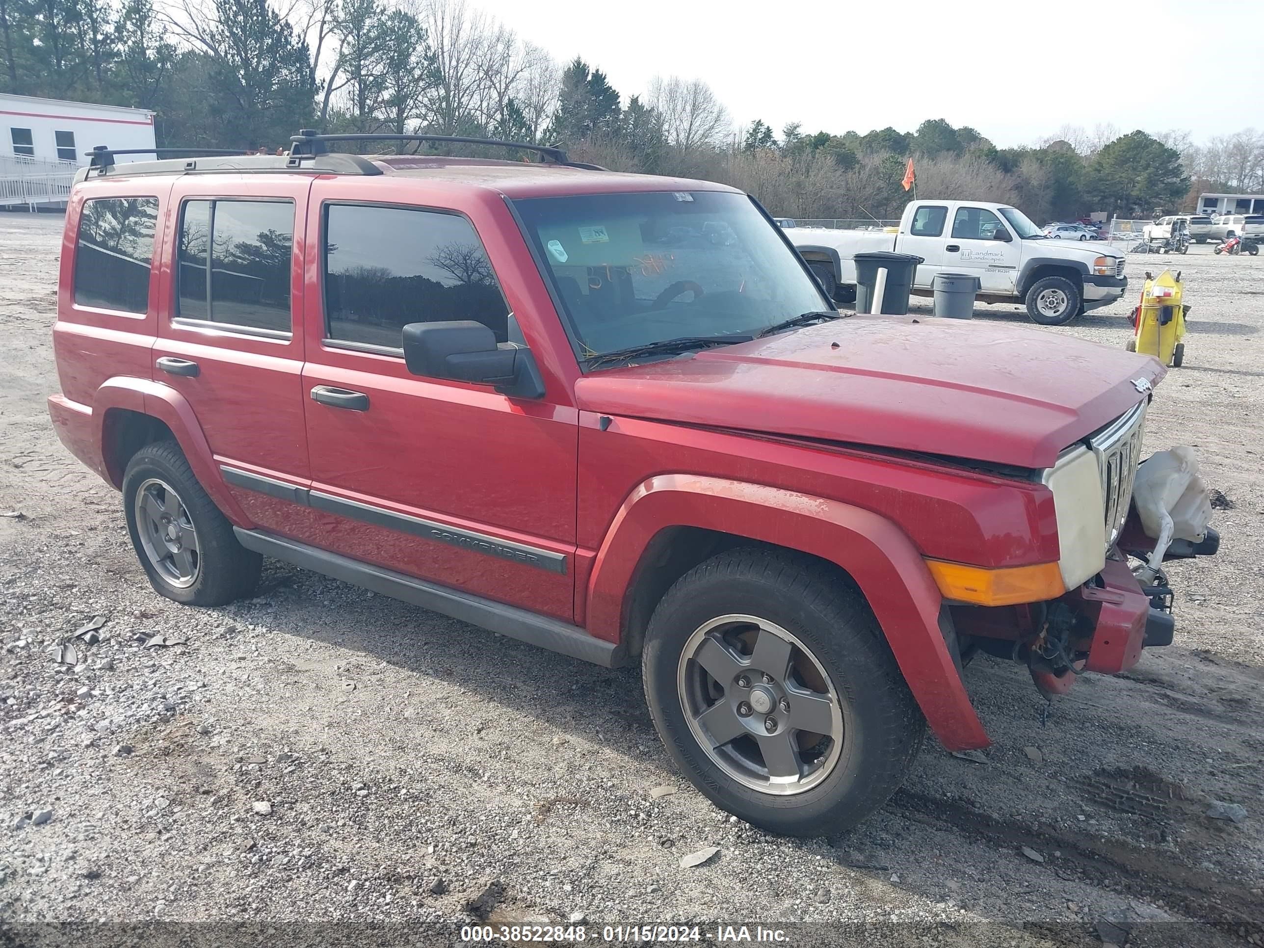 JEEP COMMANDER 2006 1j8hh48k16c203505