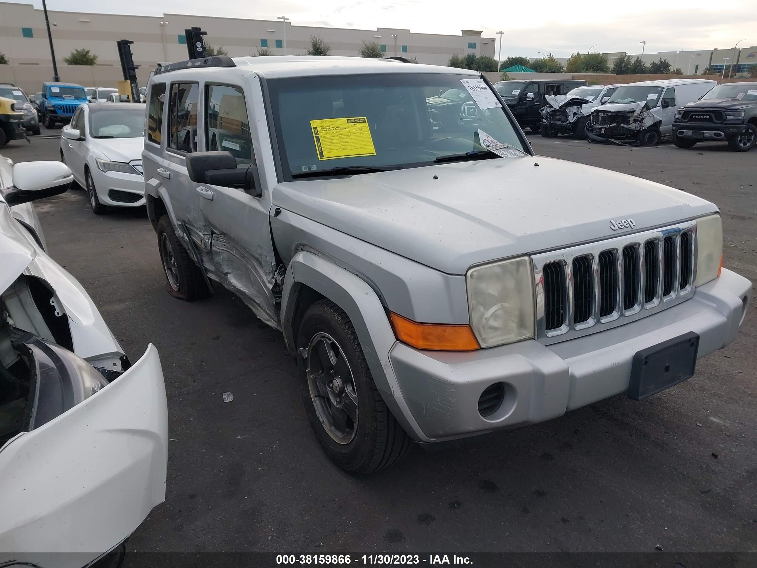 JEEP COMMANDER 2008 1j8hh48k18c189401