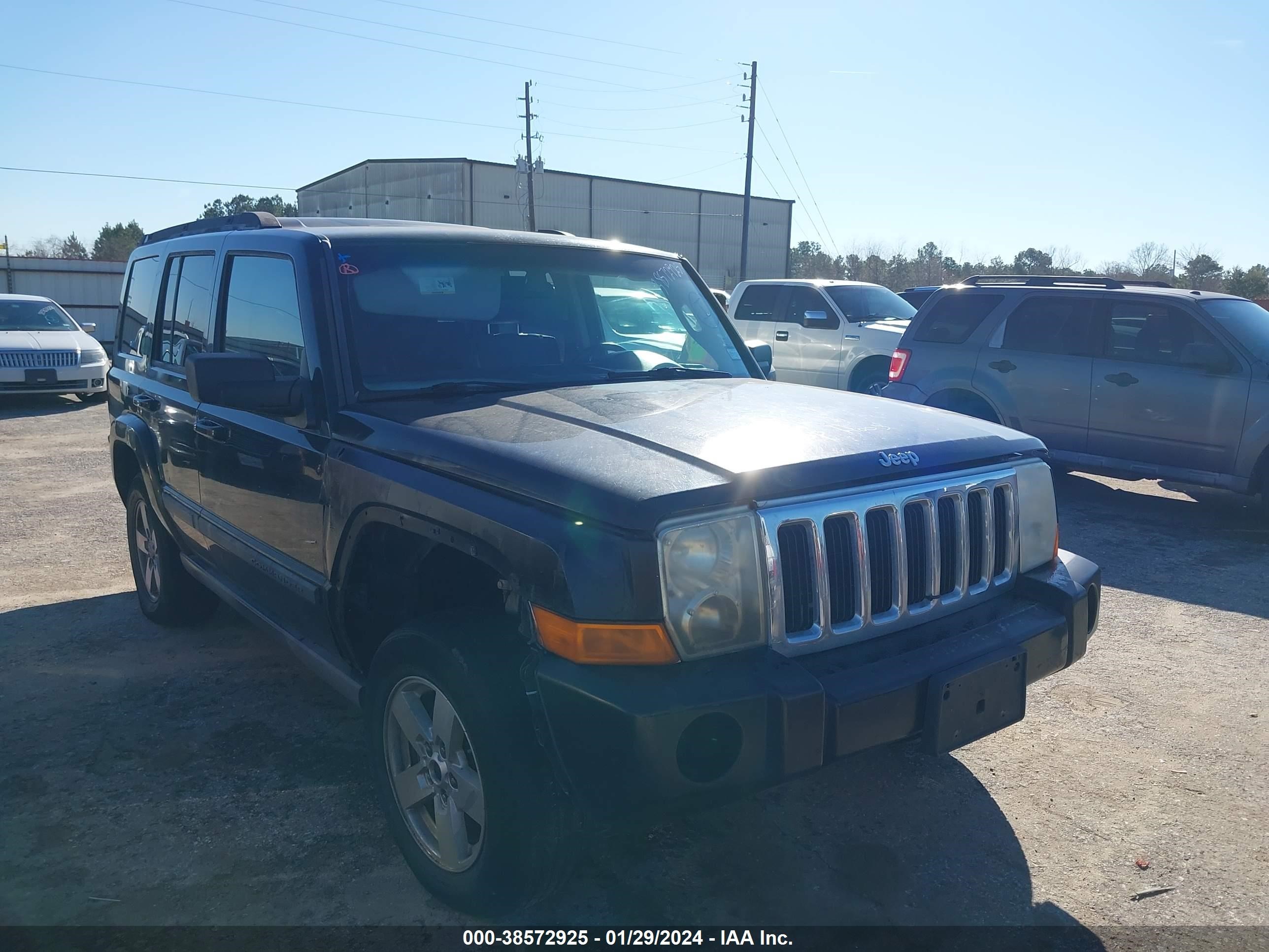 JEEP COMMANDER 2007 1j8hh48kx7c587351