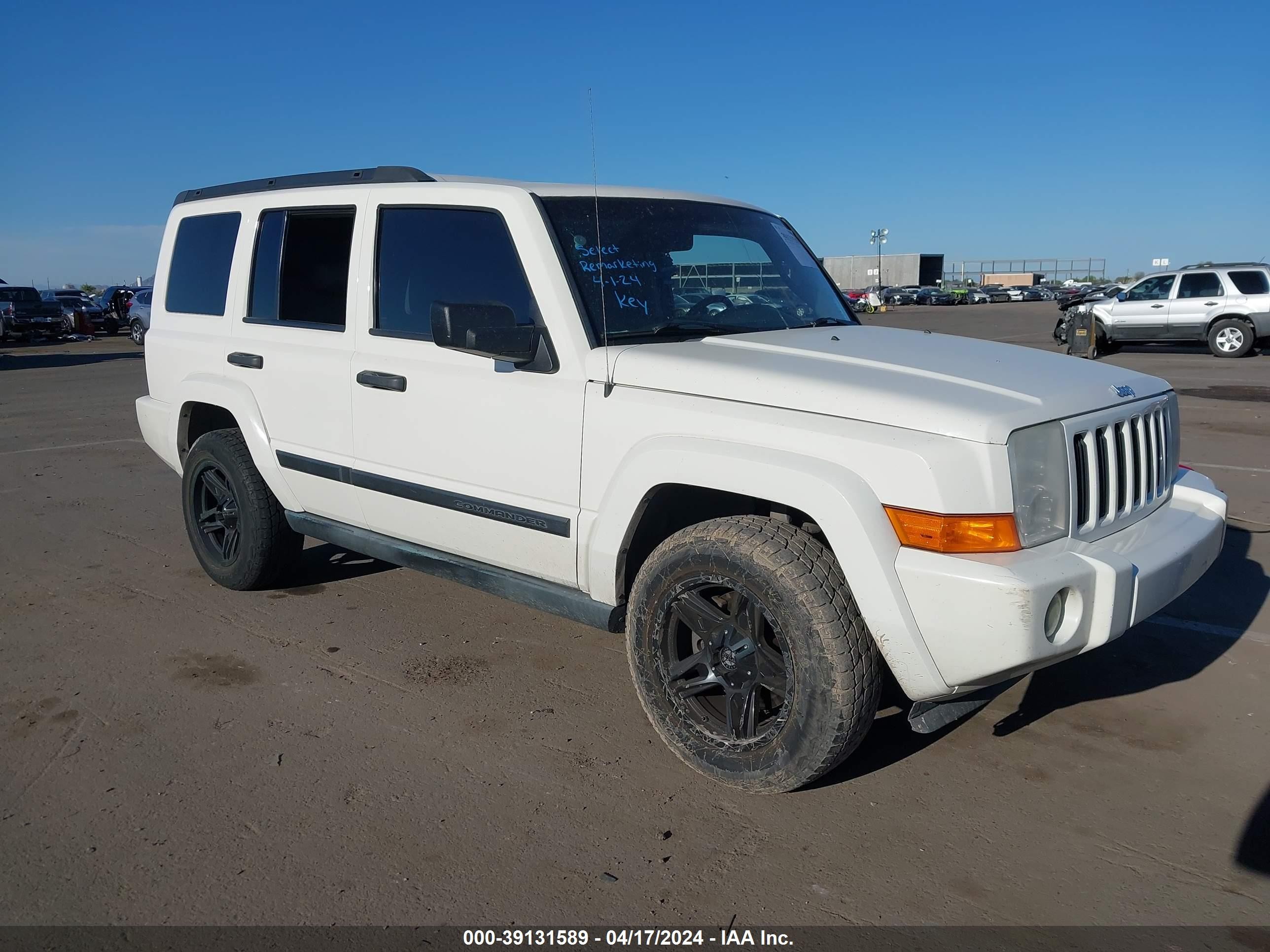 JEEP COMMANDER 2006 1j8hh48n16c145941