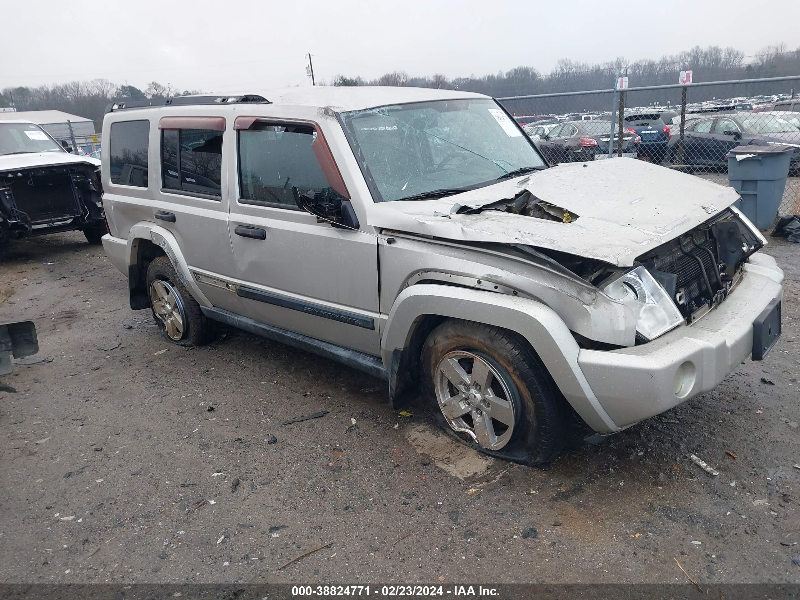 JEEP COMMANDER 2006 1j8hh48n16c367721