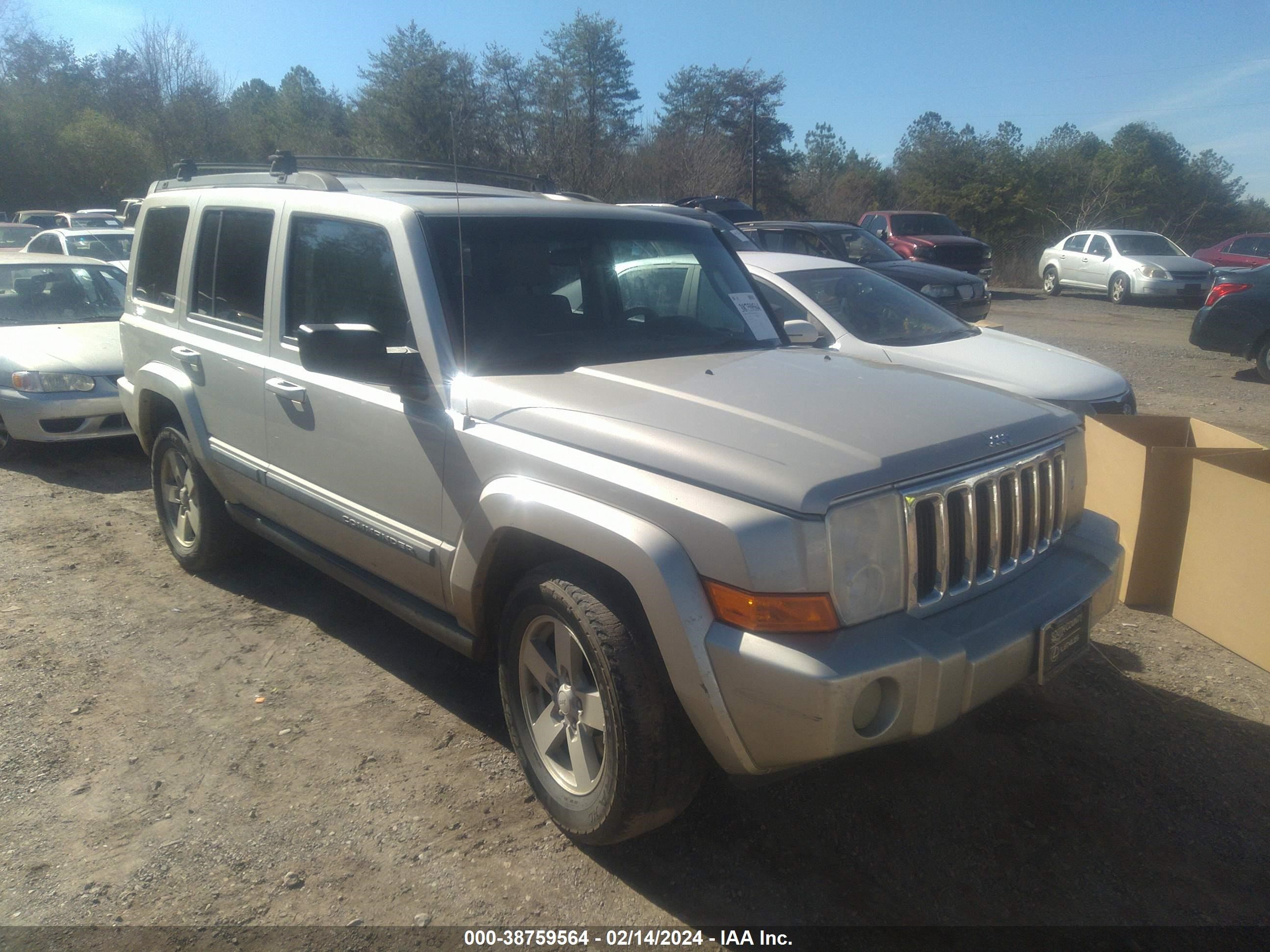 JEEP COMMANDER 2008 1j8hh48n68c199450