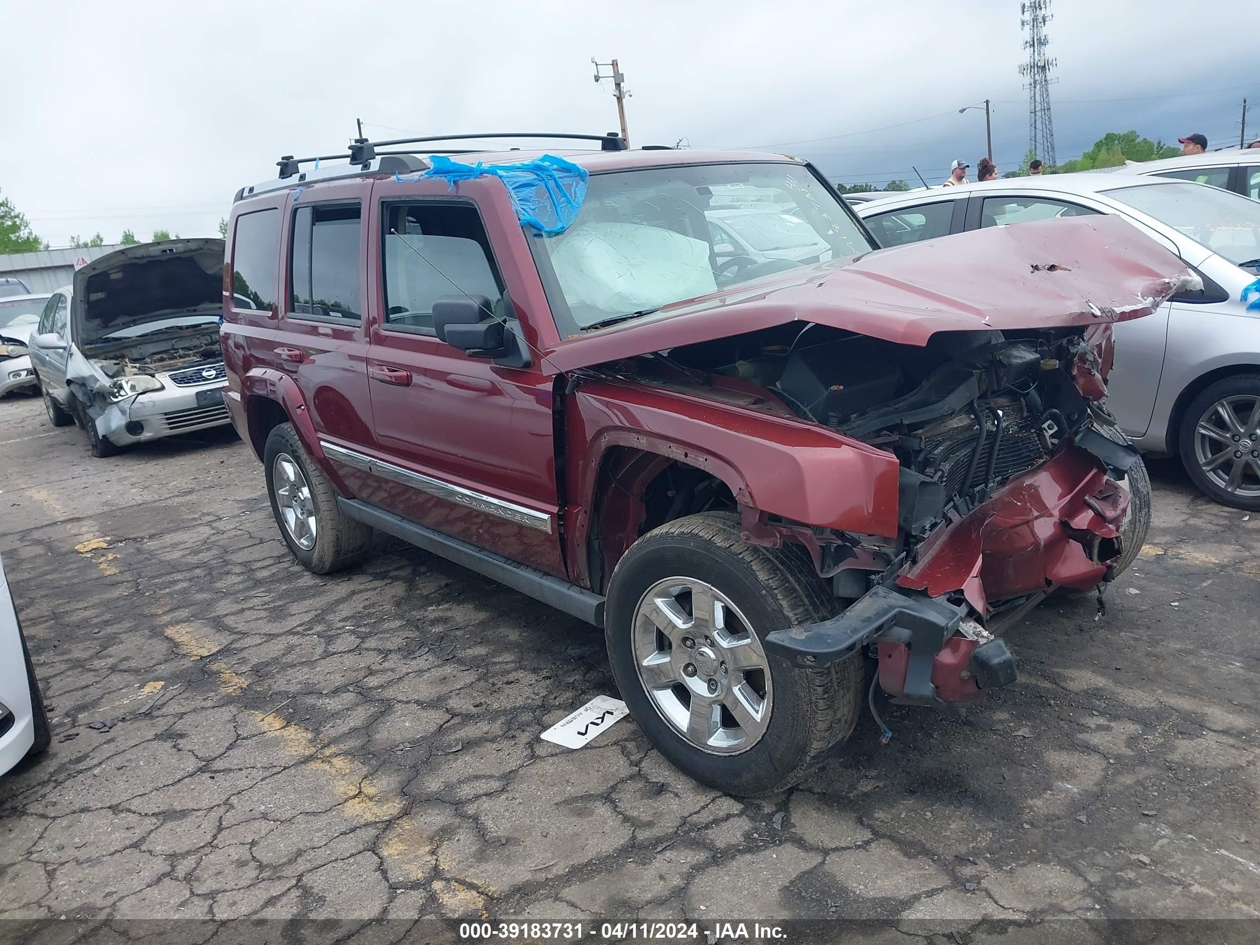 JEEP COMMANDER 2006 1j8hh58216c369318