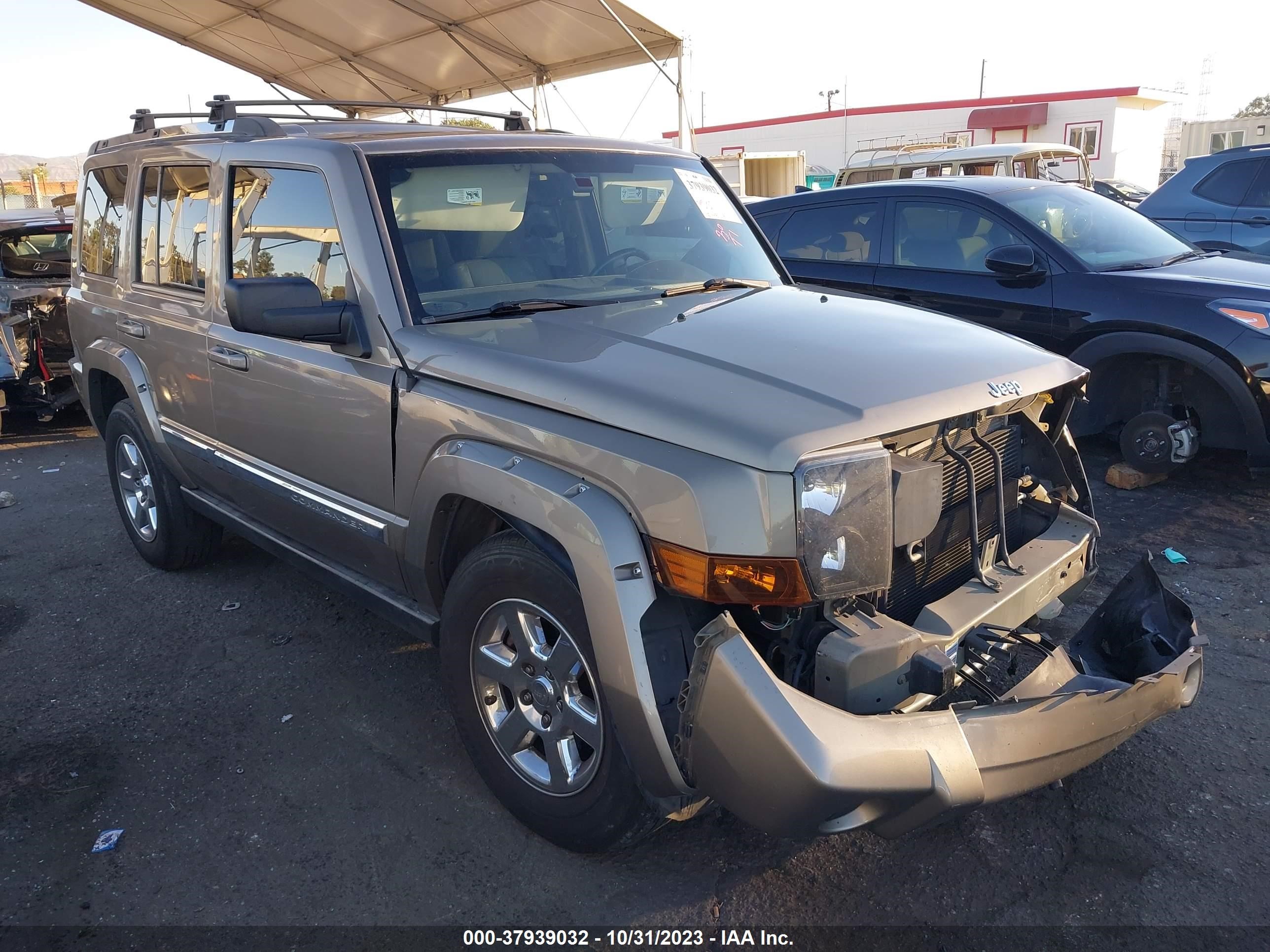 JEEP COMMANDER 2006 1j8hh58n26c107172