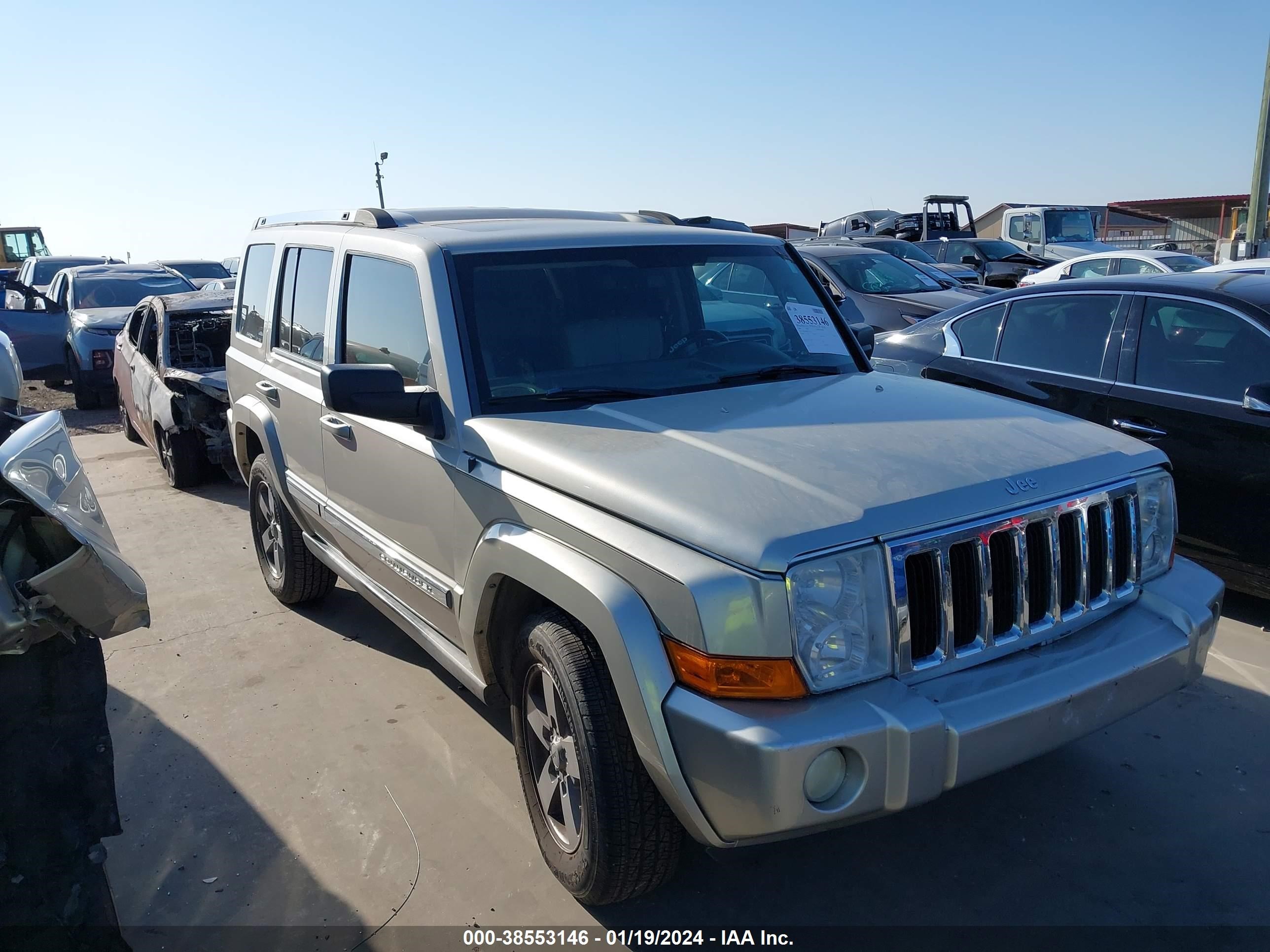 JEEP COMMANDER 2008 1j8hh58n48c127622