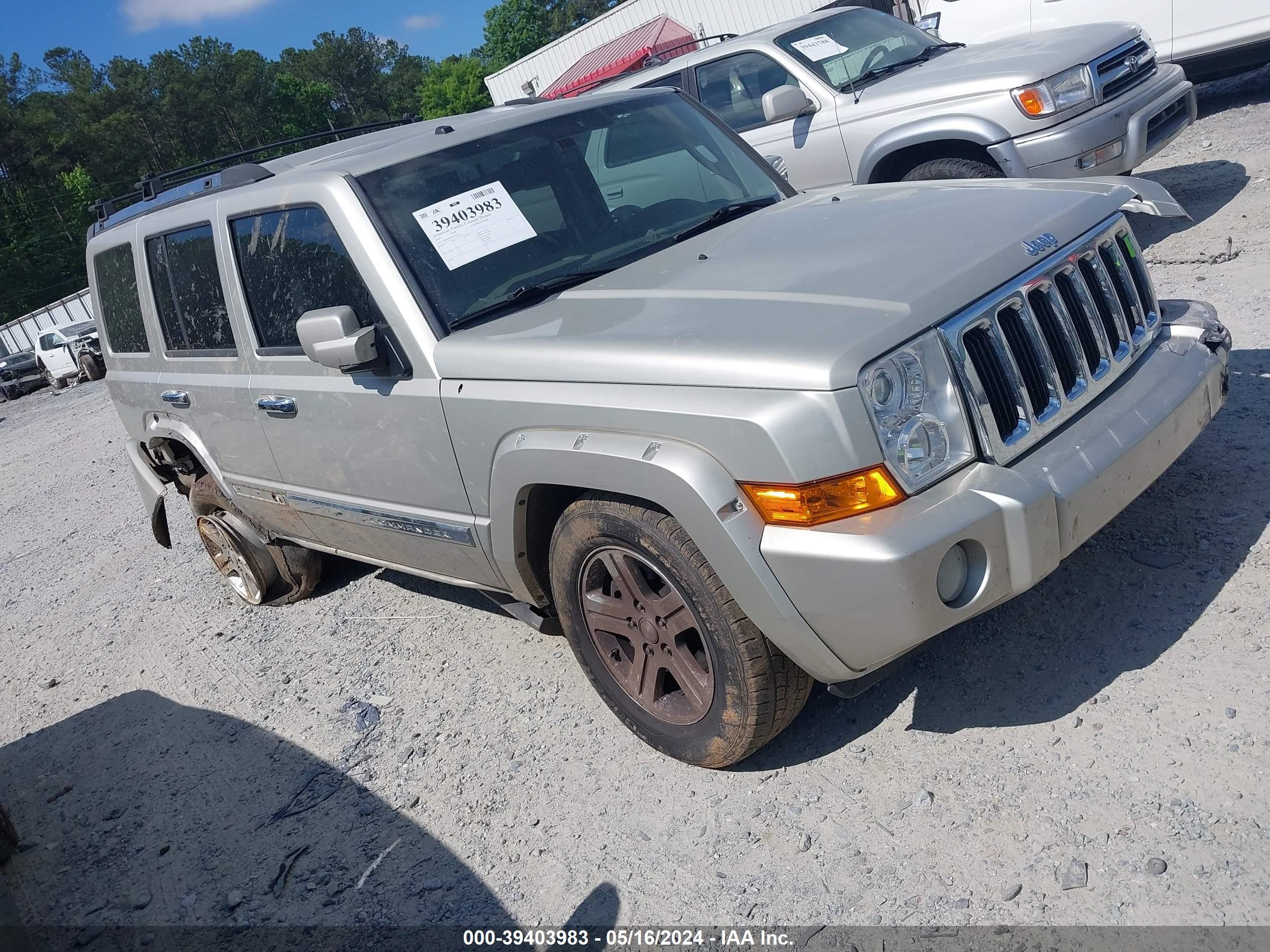 JEEP COMMANDER 2009 1j8hh58t69c500157