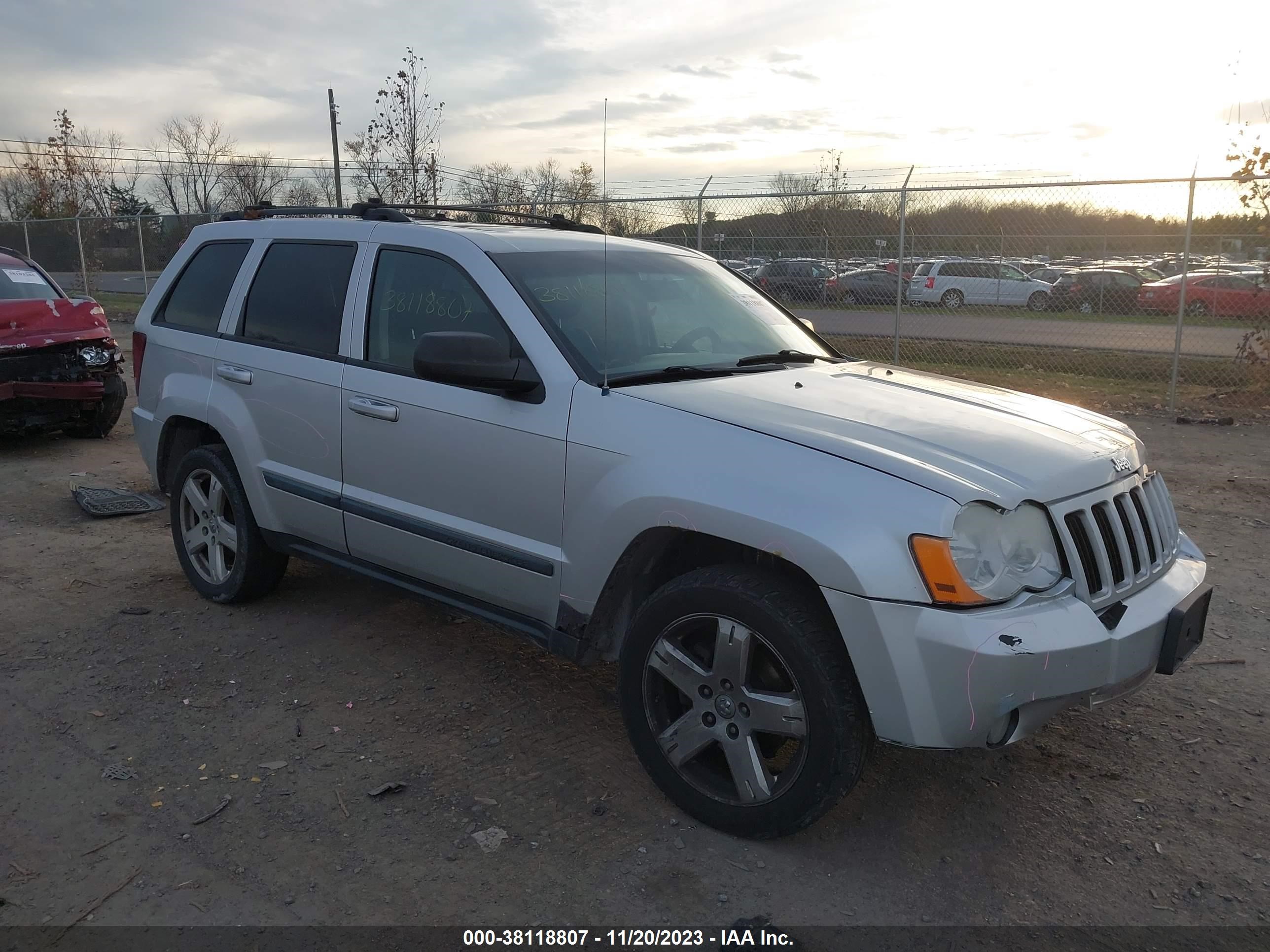 JEEP GRAND CHEROKEE 2008 1j8hr48mx8c132130