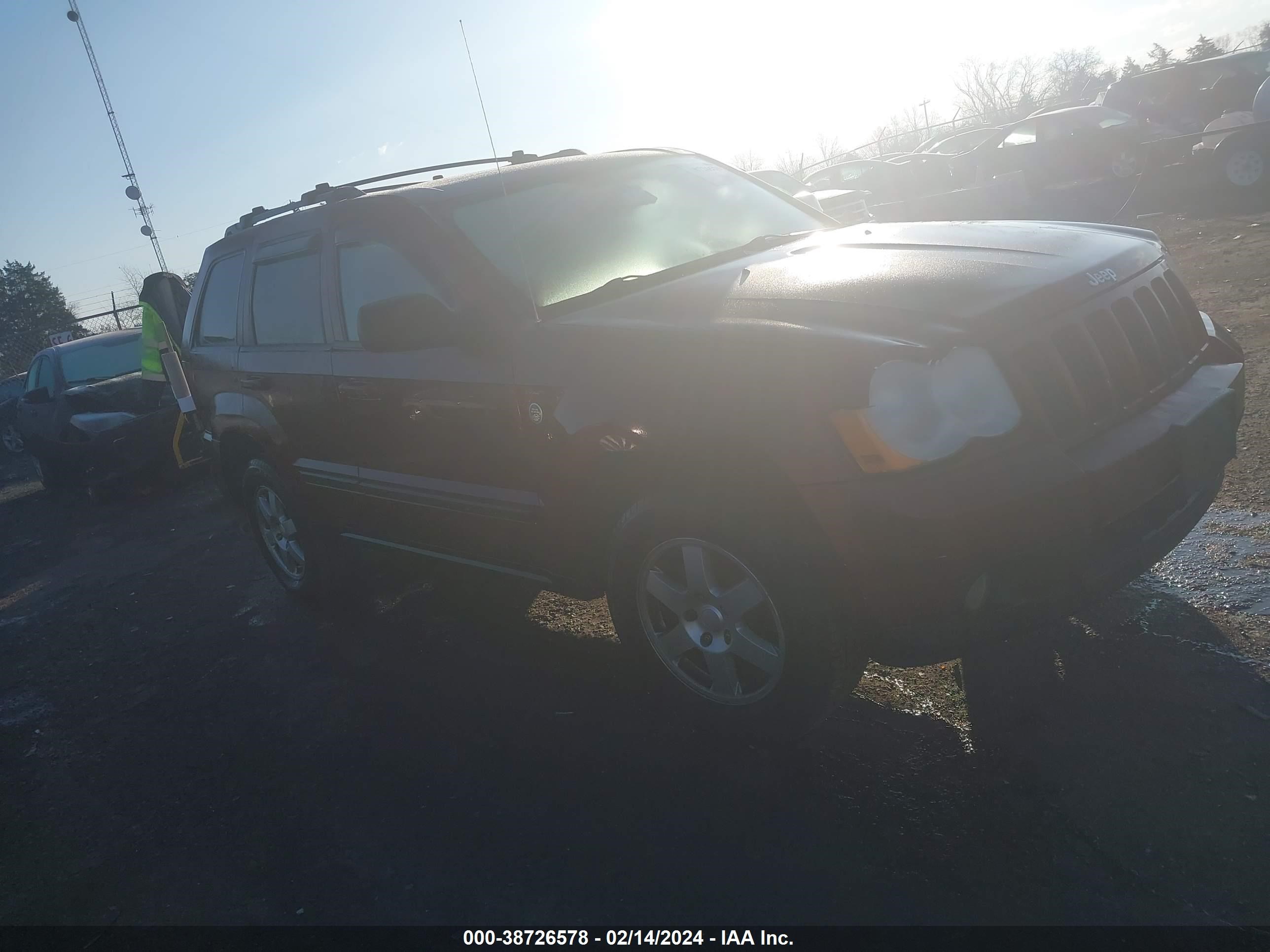 JEEP GRAND CHEROKEE 2008 1j8hr48n38c150865