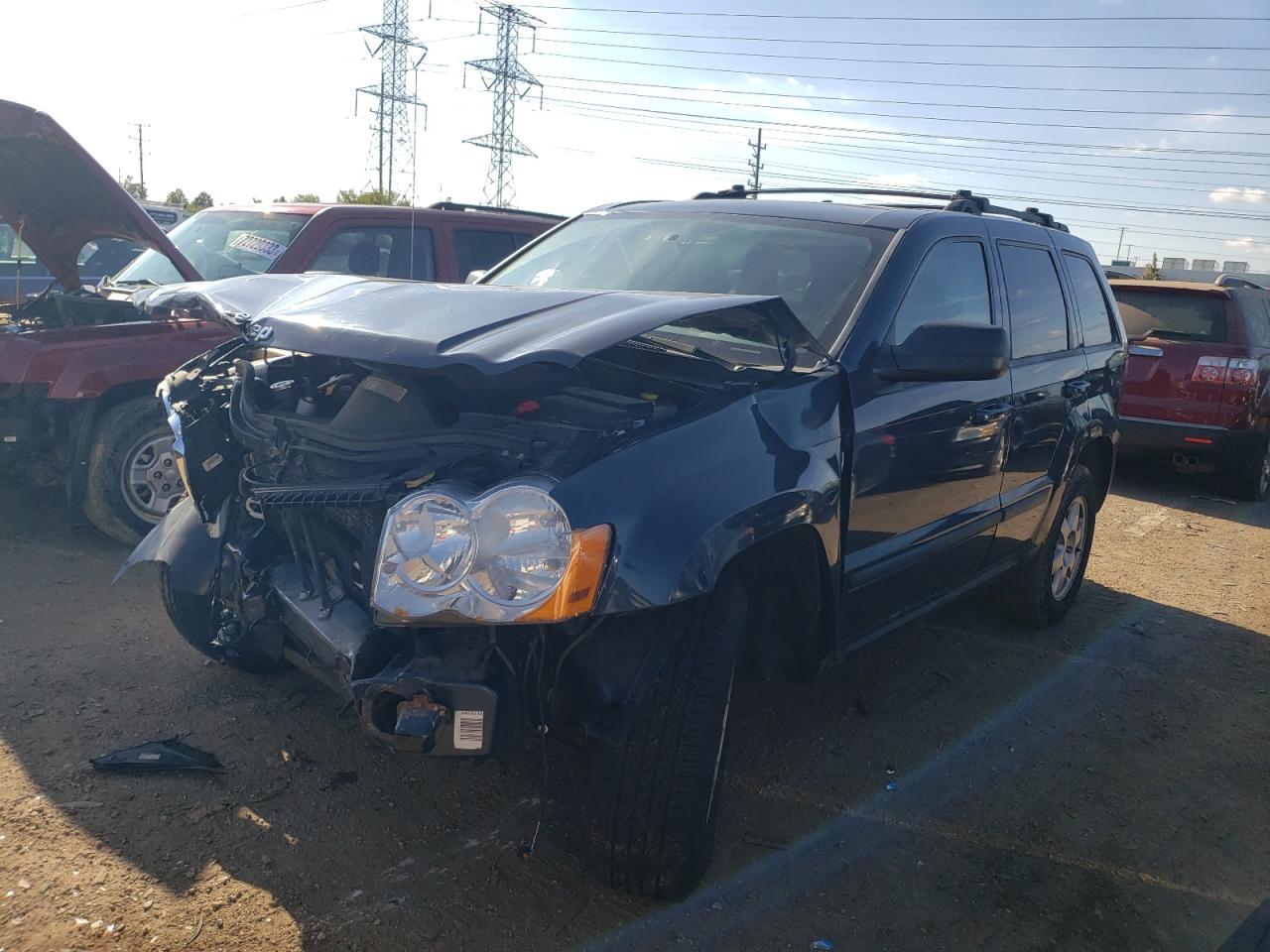 JEEP GRAND CHEROKEE 2008 1j8hr48n38c230991