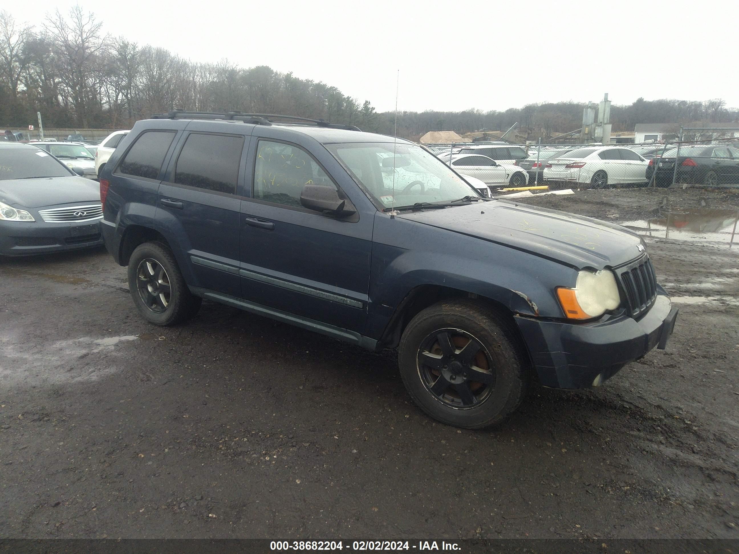 JEEP GRAND CHEROKEE 2008 1j8hr48n38c241330