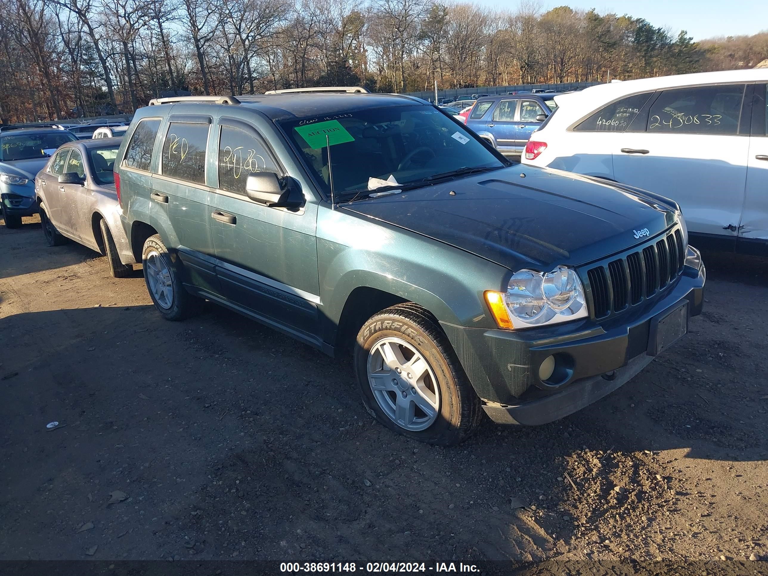 JEEP GRAND CHEROKEE 2005 1j8hr48n75c687637