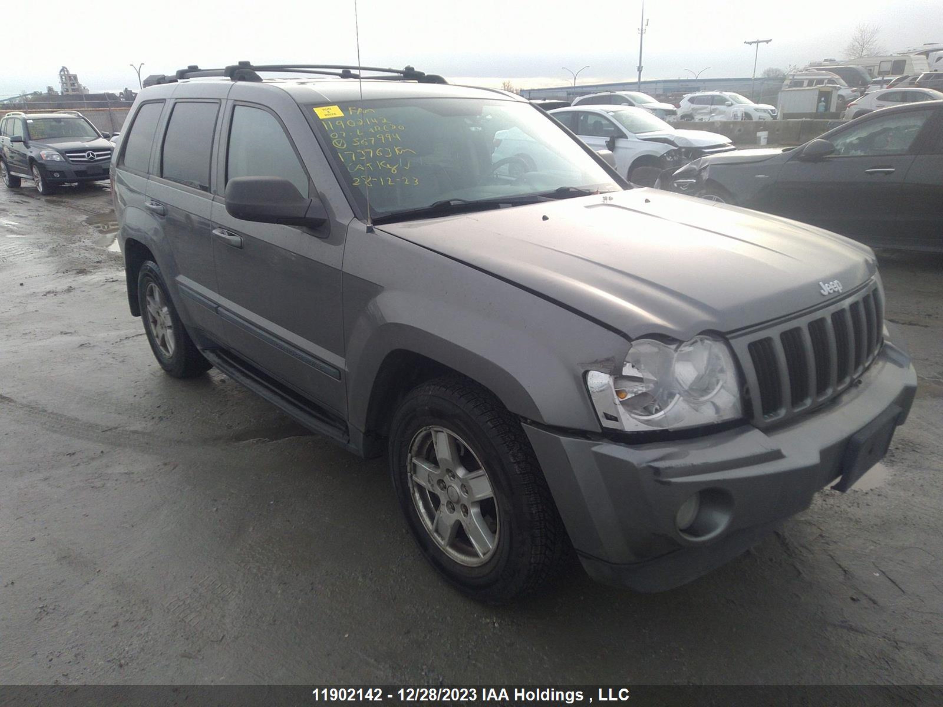 JEEP GRAND CHEROKEE 2007 1j8hr48p67c567994