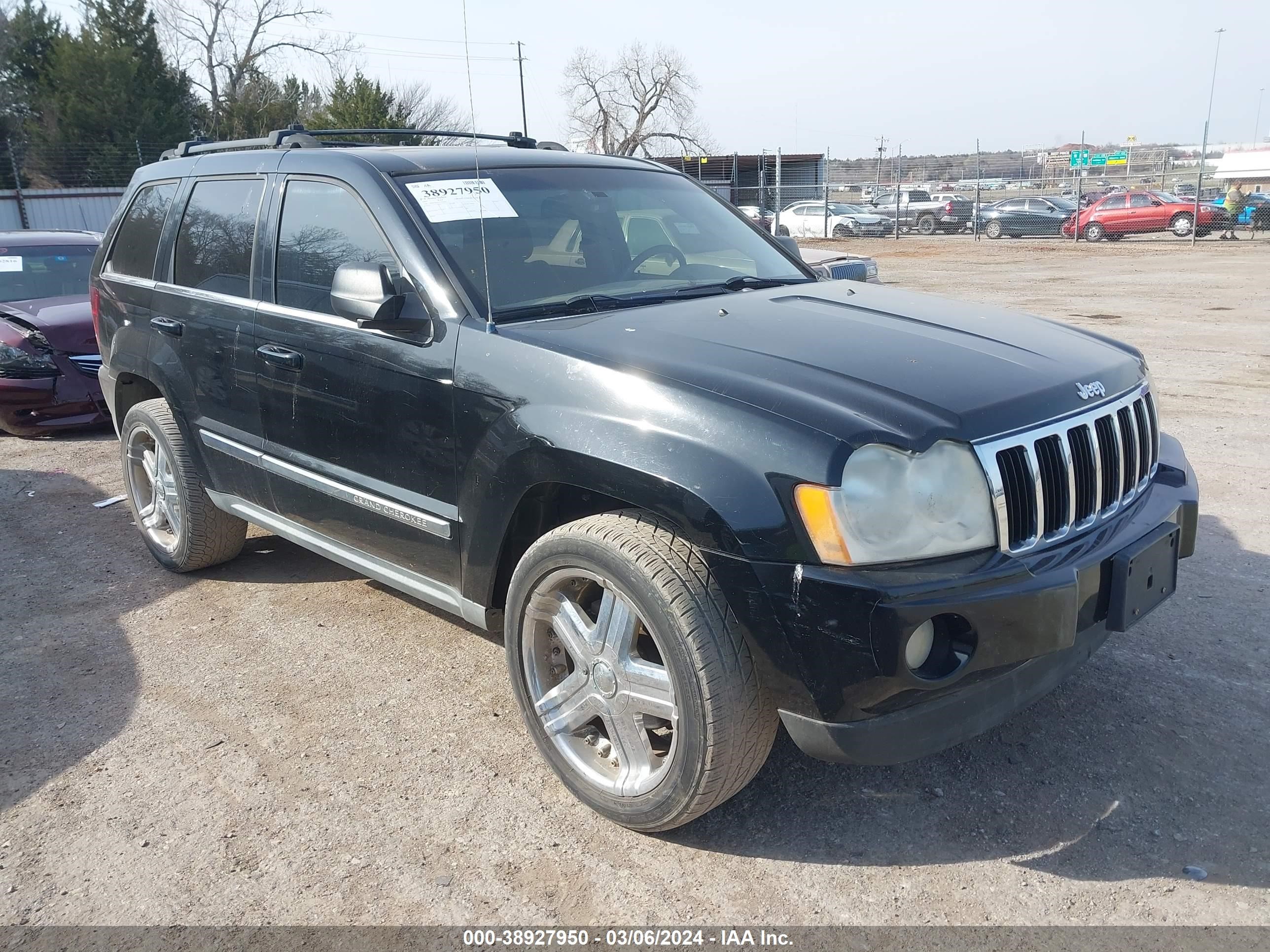 JEEP GRAND CHEROKEE 2007 1j8hr58207c539263