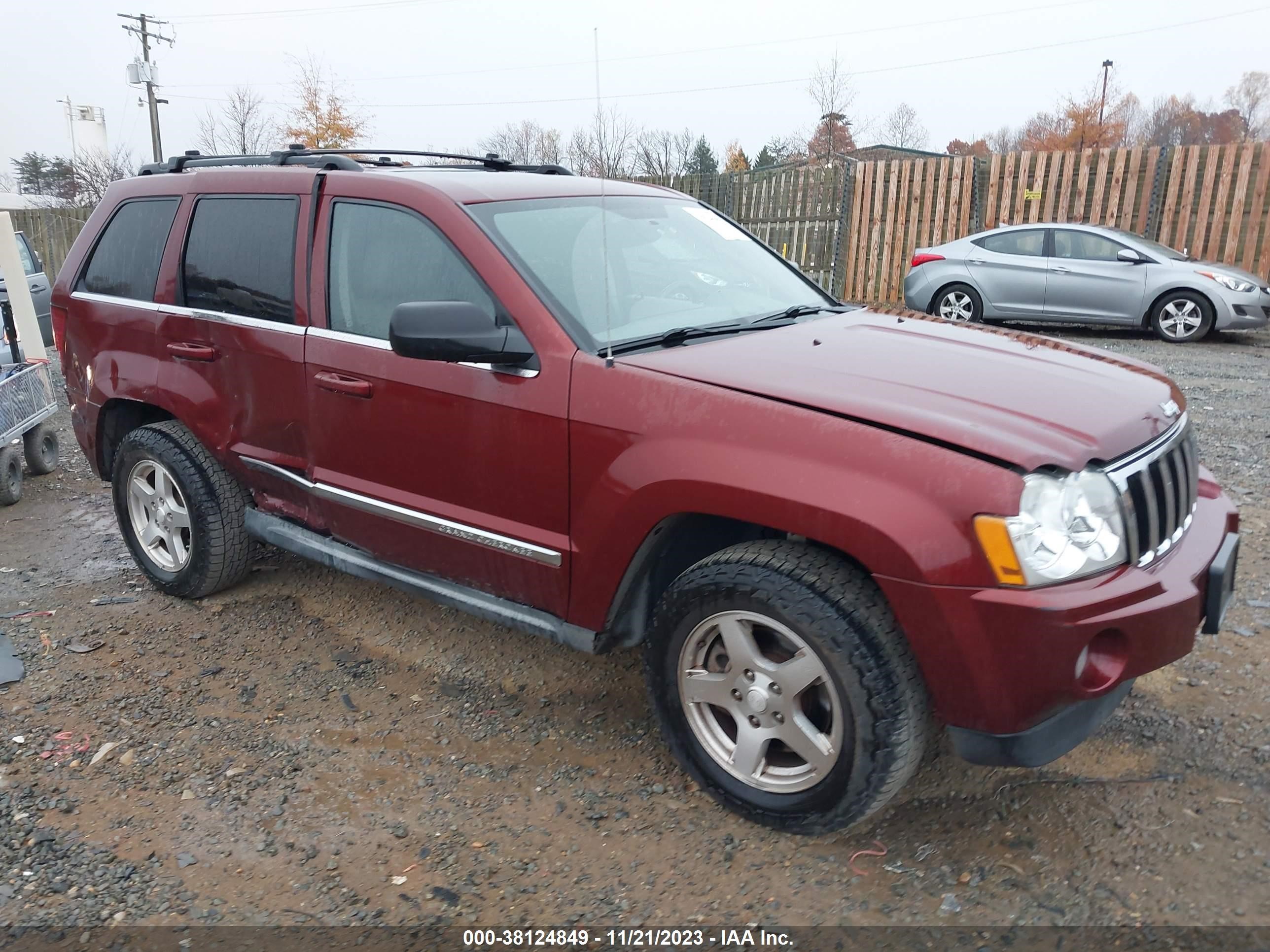 JEEP GRAND CHEROKEE 2007 1j8hr58217c589038