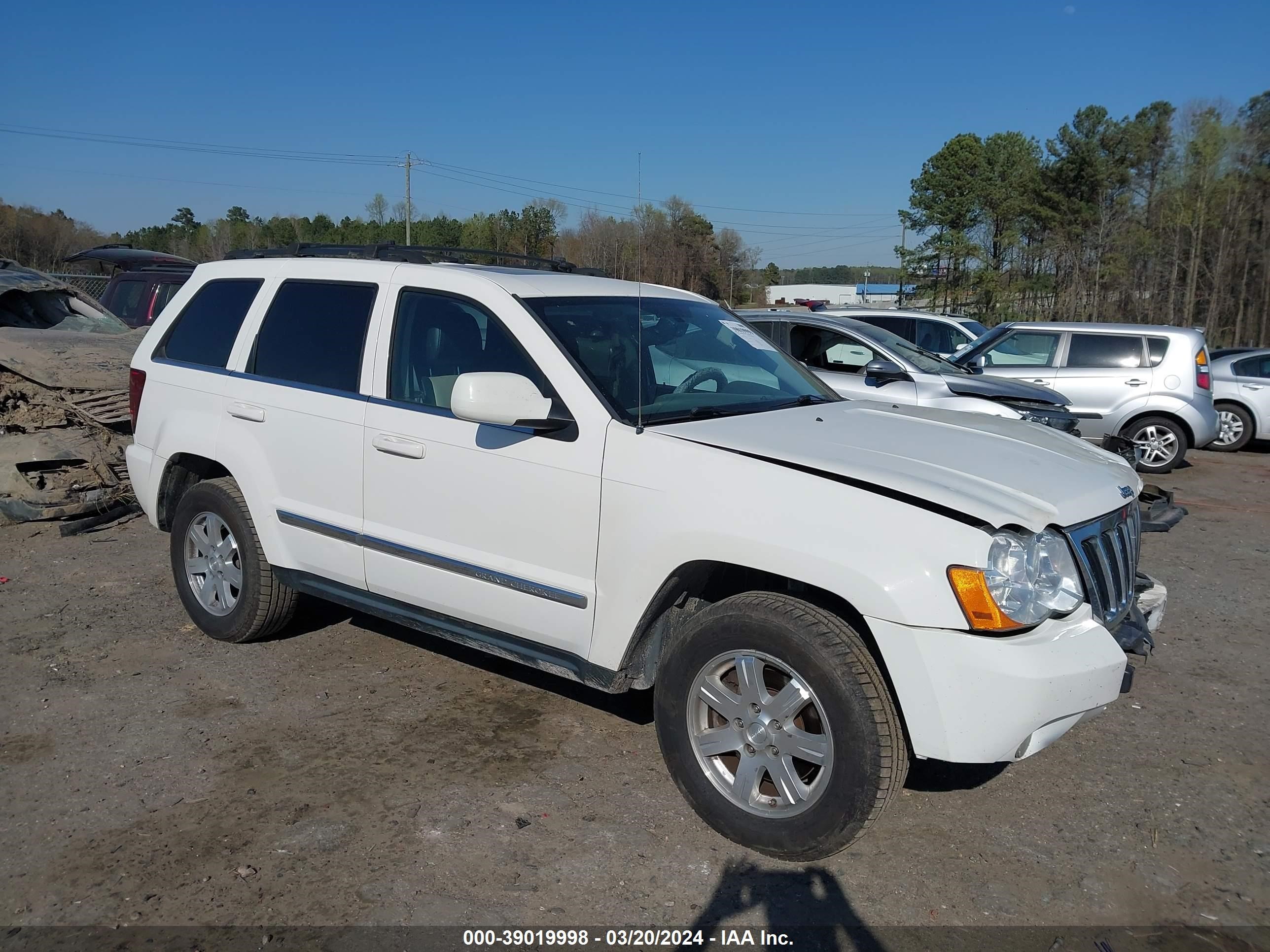 JEEP GRAND CHEROKEE 2008 1j8hr58218c131596