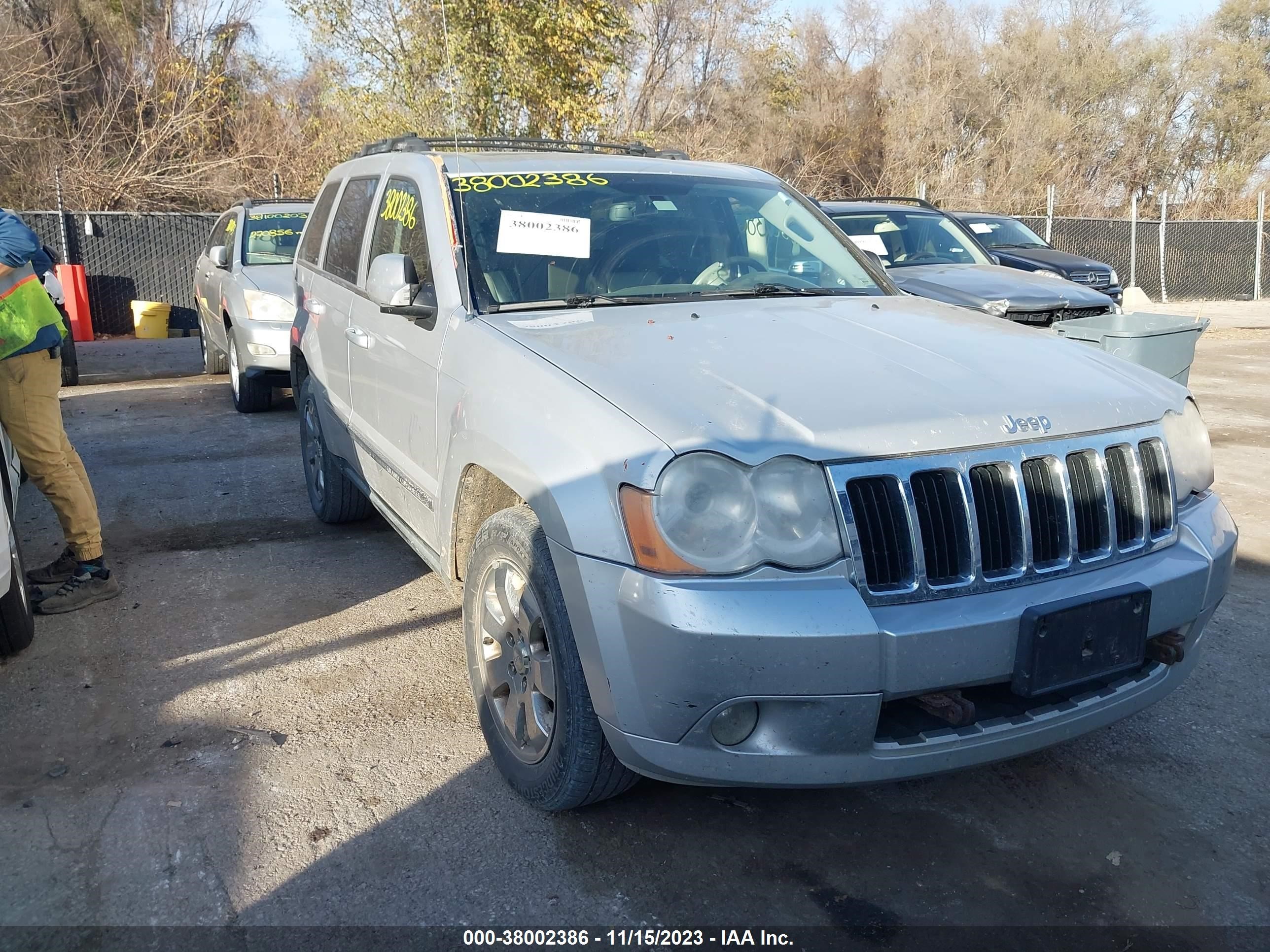 JEEP GRAND CHEROKEE 2008 1j8hr58228c100406