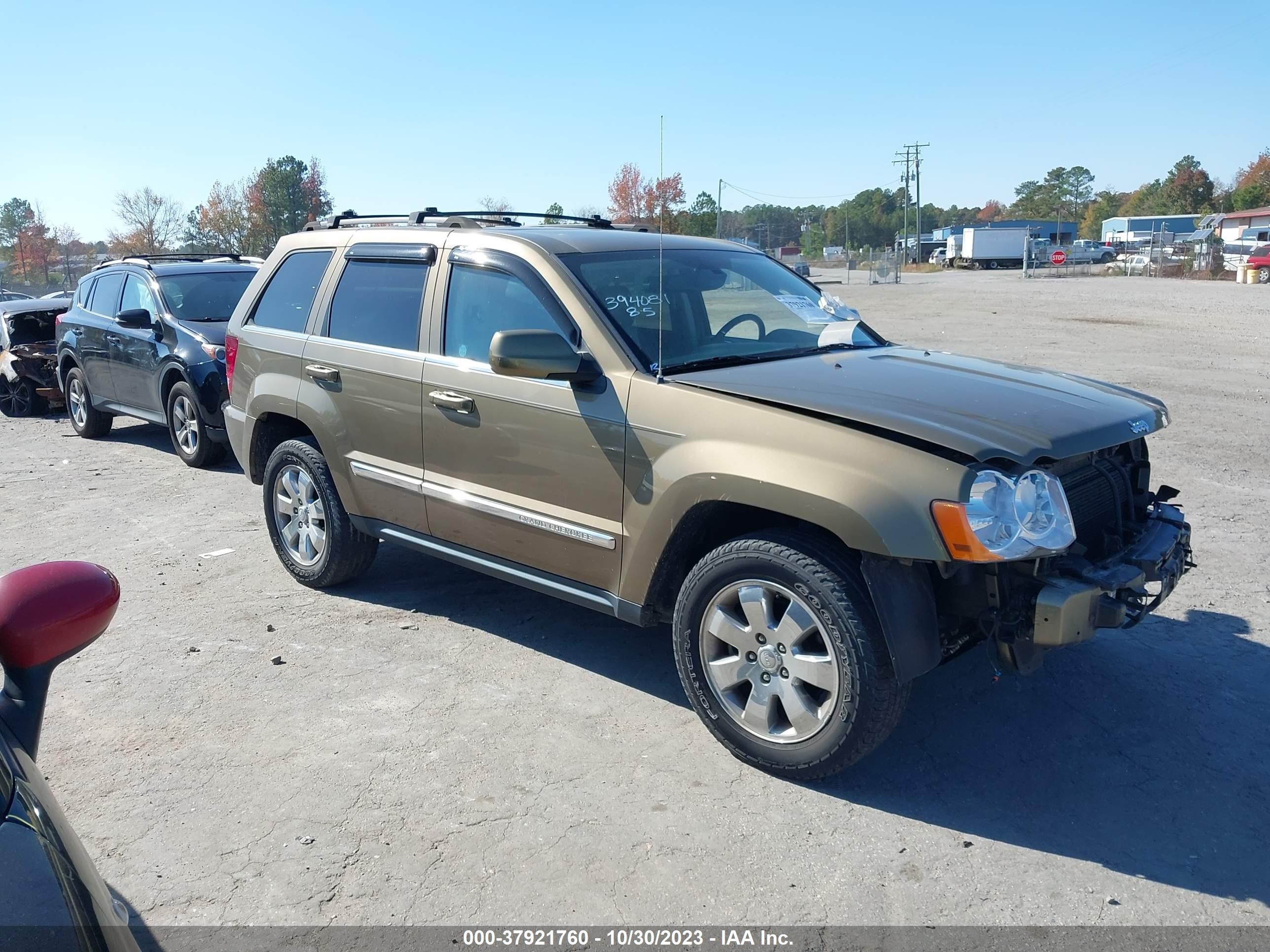 JEEP GRAND CHEROKEE 2008 1j8hr58228c231920