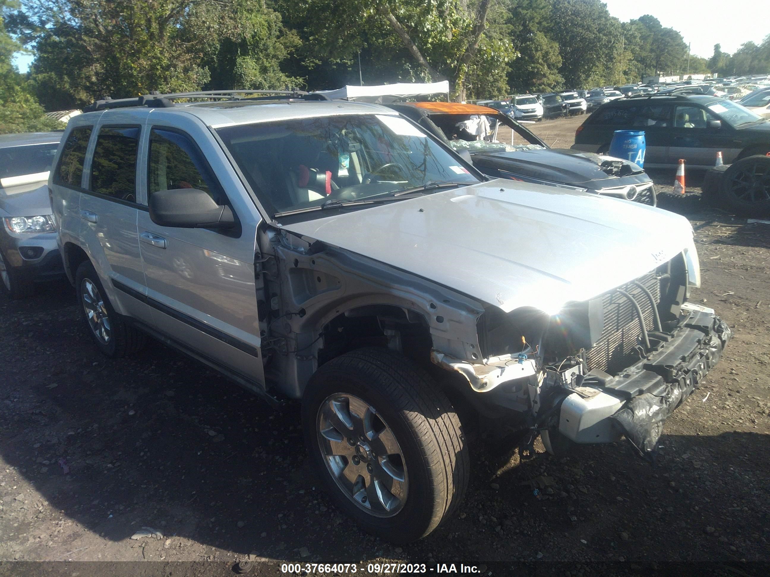 JEEP GRAND CHEROKEE 2008 1j8hr58248c197317