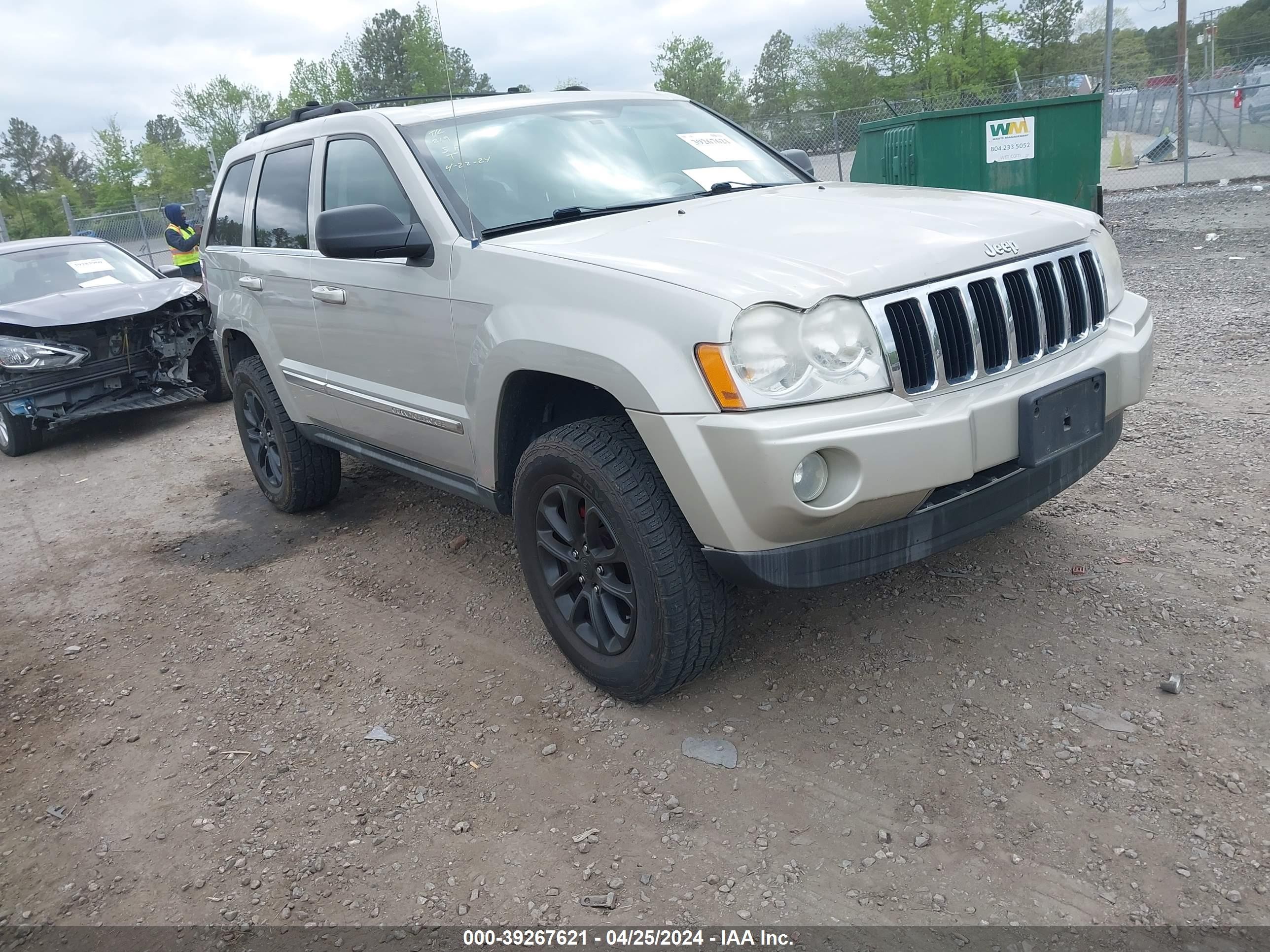 JEEP GRAND CHEROKEE 2007 1j8hr58257c686694