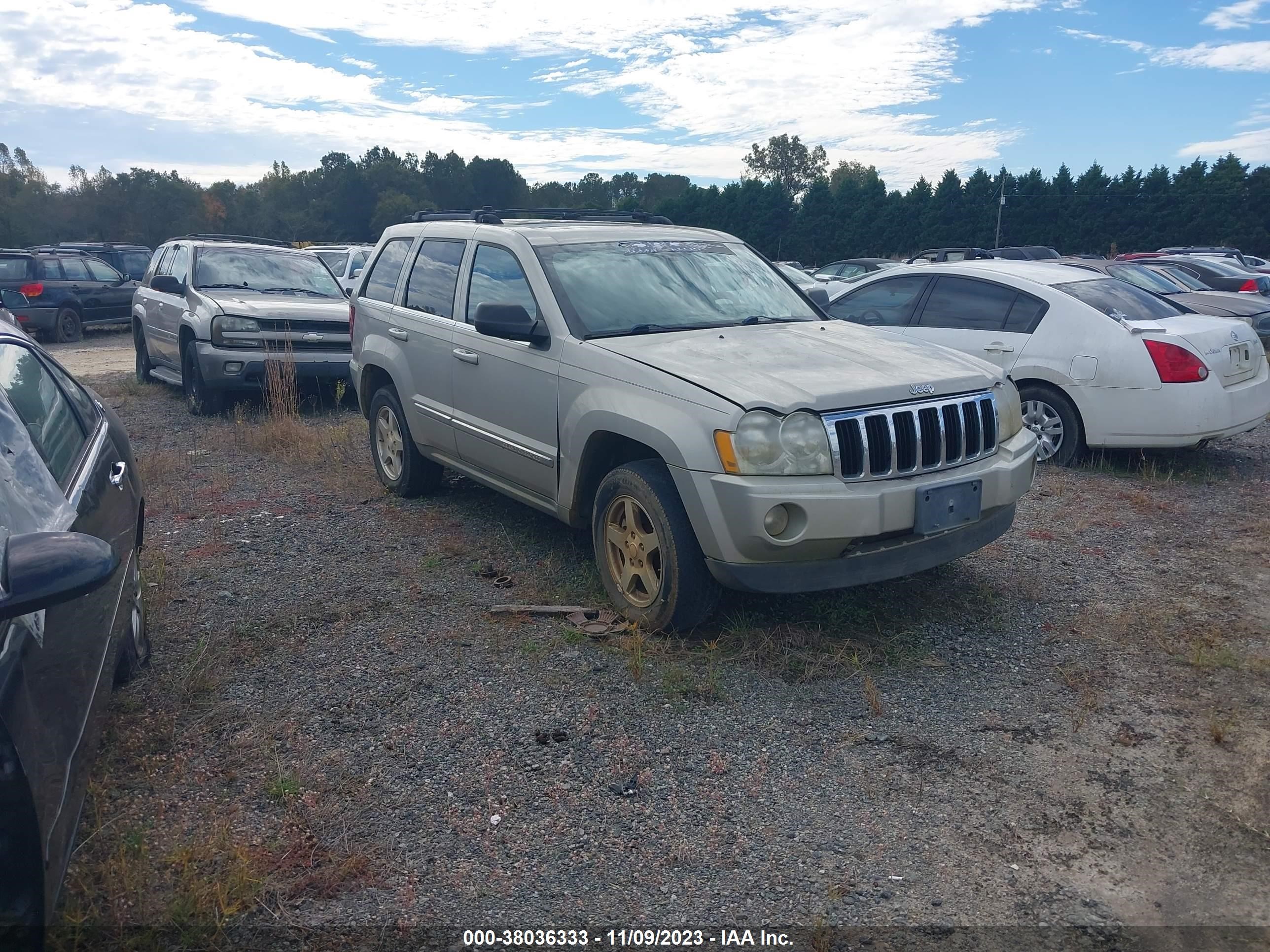 JEEP GRAND CHEROKEE 2007 1j8hr58297c649373