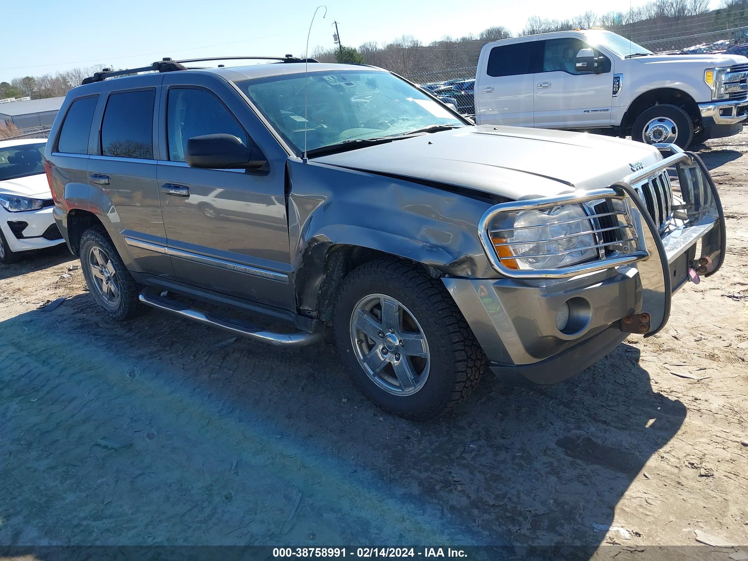 JEEP GRAND CHEROKEE 2007 1j8hr58m87c624580