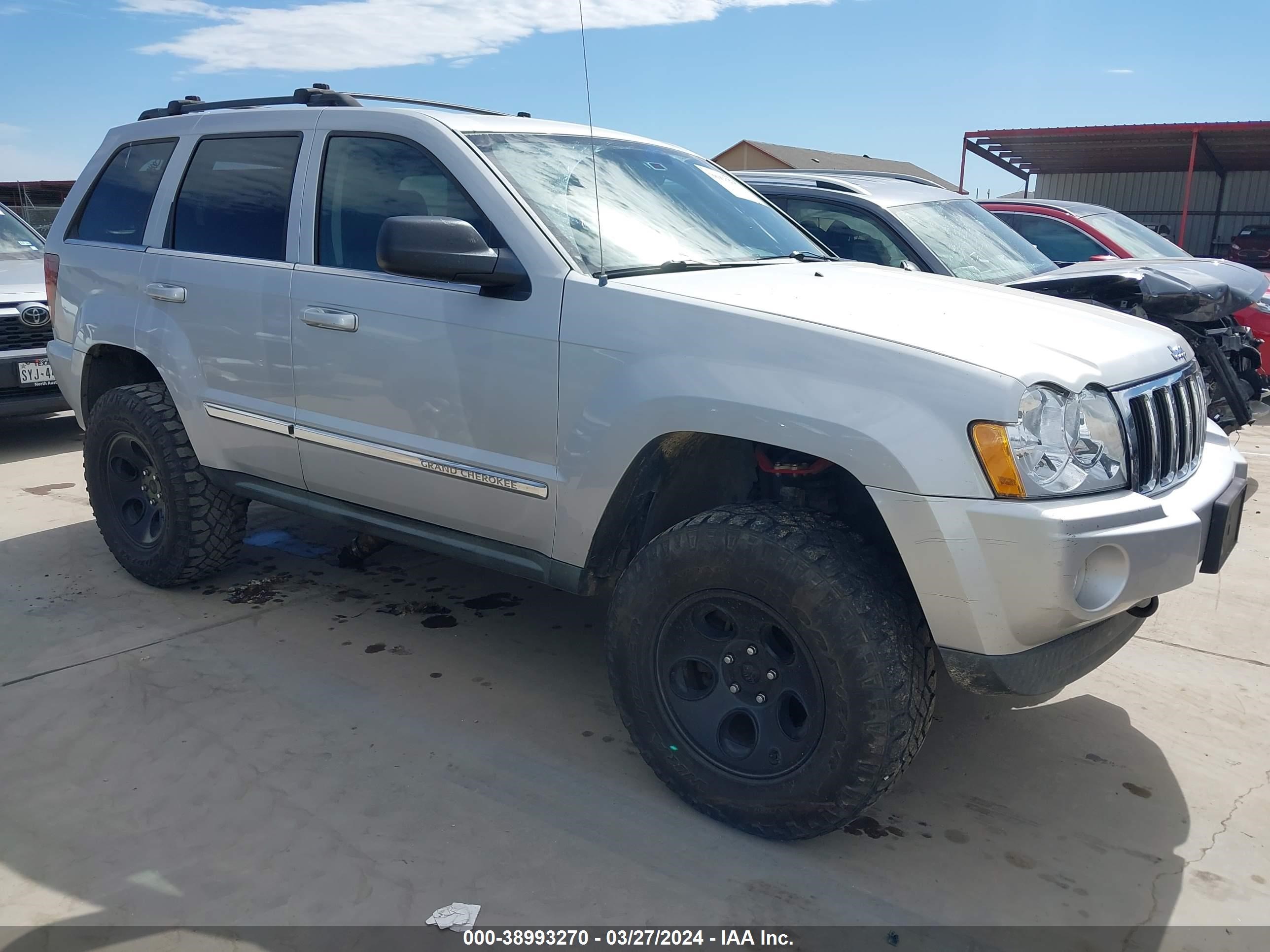 JEEP GRAND CHEROKEE 2007 1j8hr58m87c660558