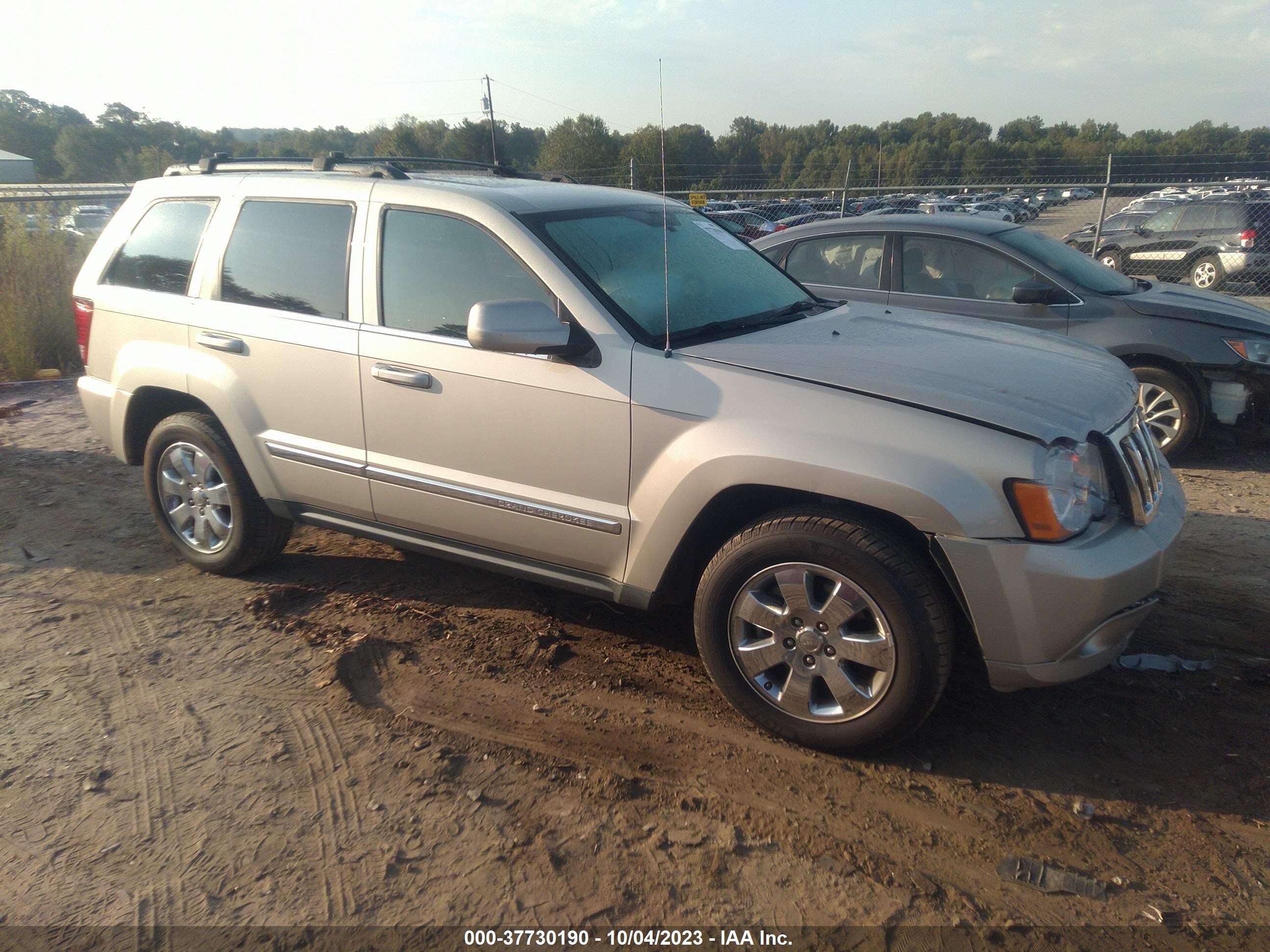 JEEP GRAND CHEROKEE 2008 1j8hr58mx8c133770