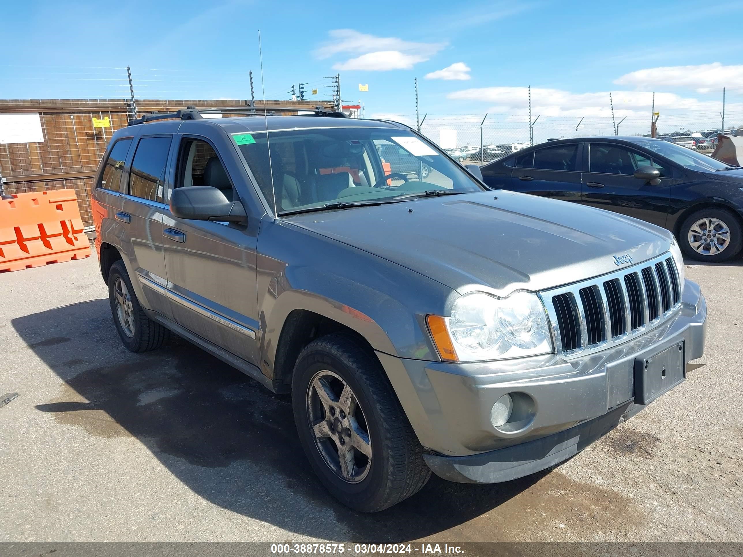 JEEP GRAND CHEROKEE 2007 1j8hr58n37c697011