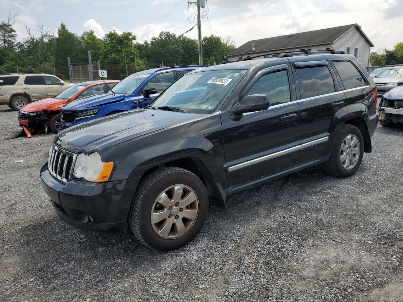 JEEP GRAND CHEROKEE 2008 1j8hr58n38c201187