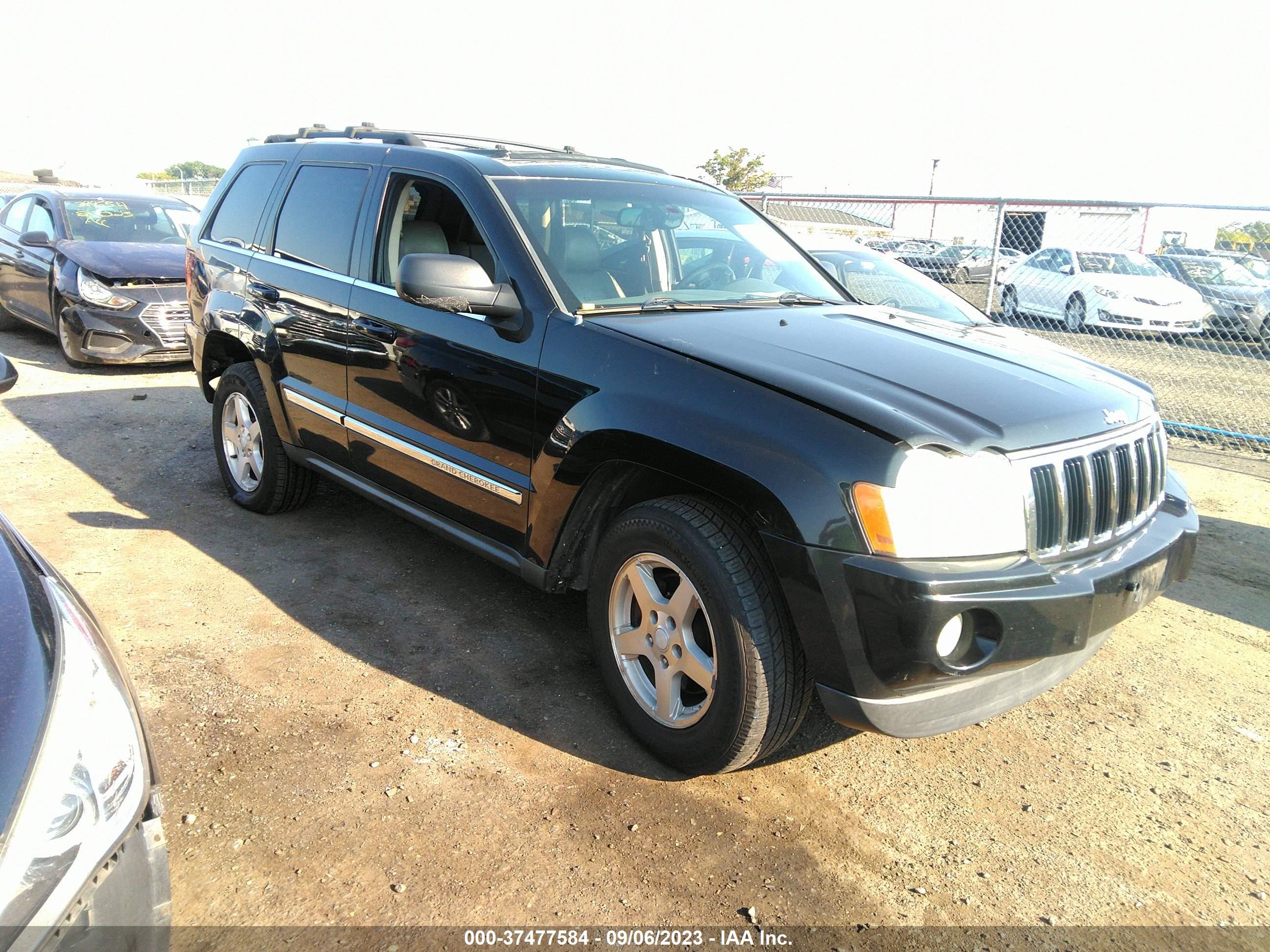 JEEP GRAND CHEROKEE 2007 1j8hr58n47c689371