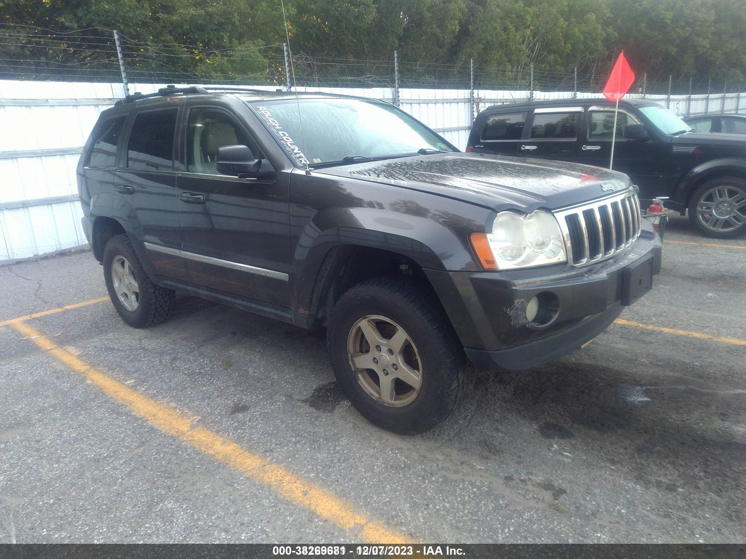 JEEP GRAND CHEROKEE 2005 1j8hr58n55c726005