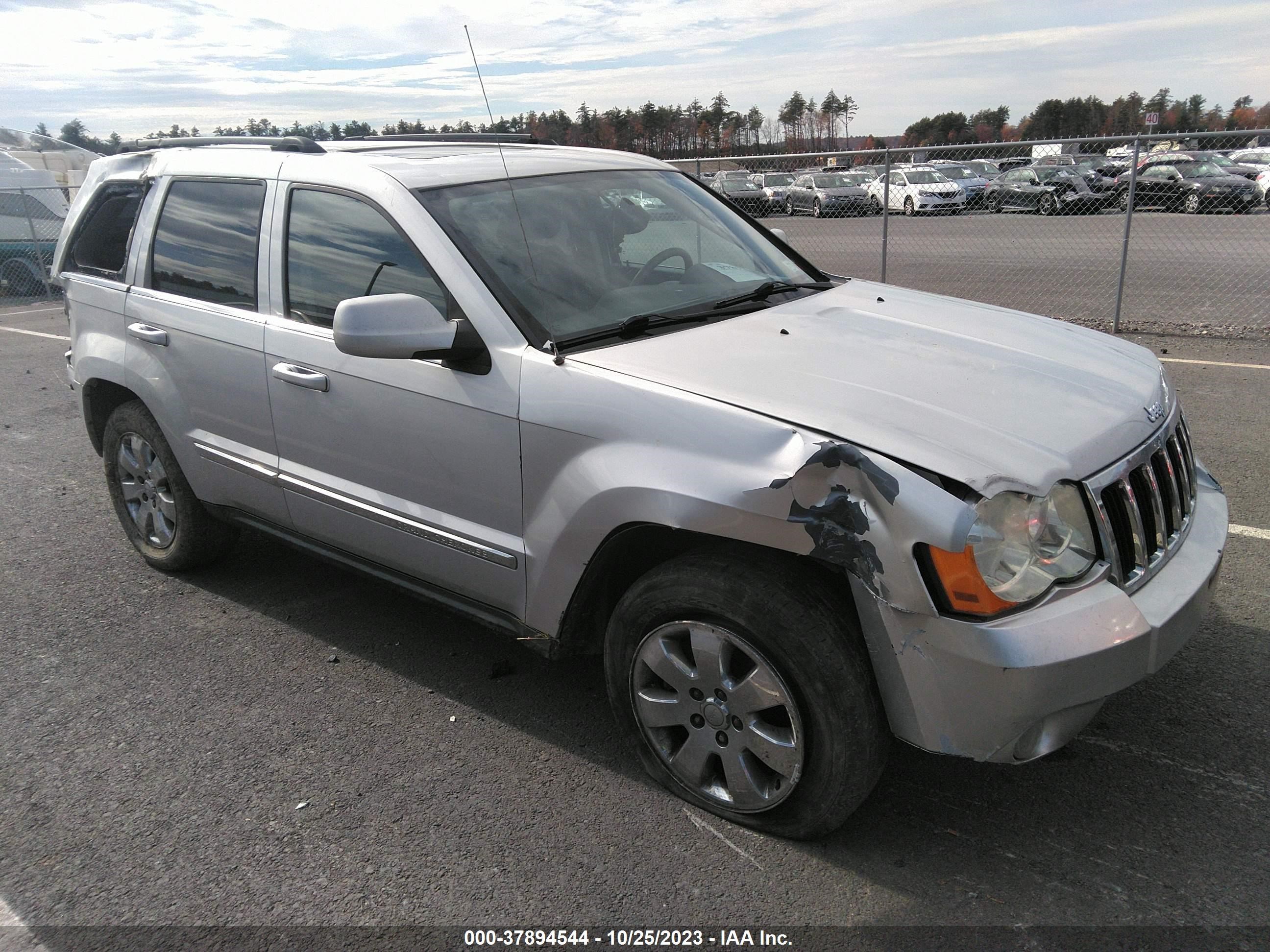 JEEP GRAND CHEROKEE 2008 1j8hr58n58c126900