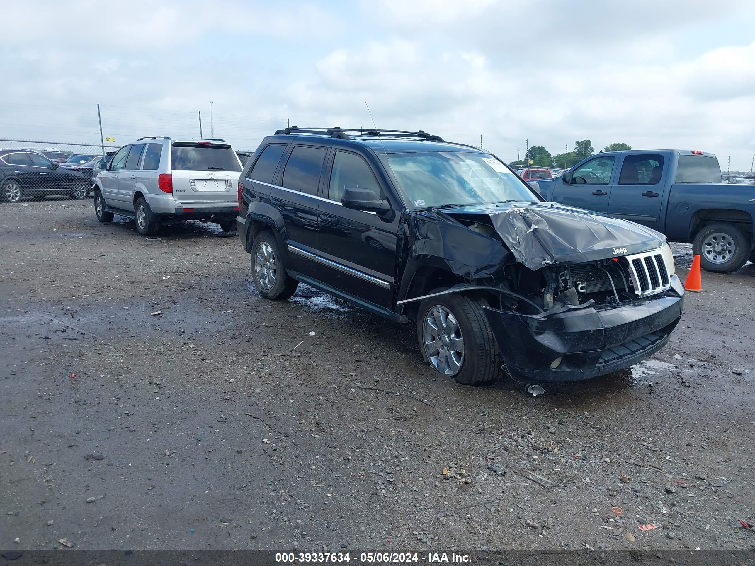 JEEP GRAND CHEROKEE 2008 1j8hr58n68c129496