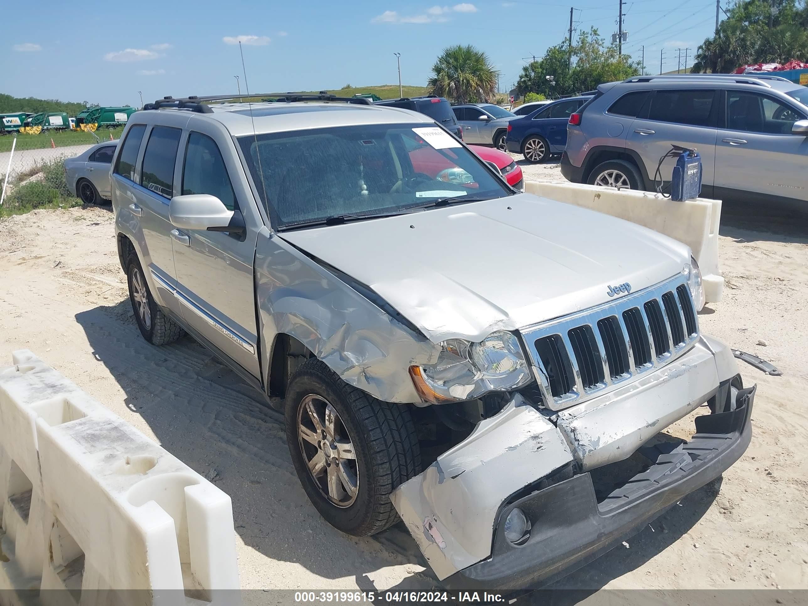 JEEP GRAND CHEROKEE 2008 1j8hr58n68c209526